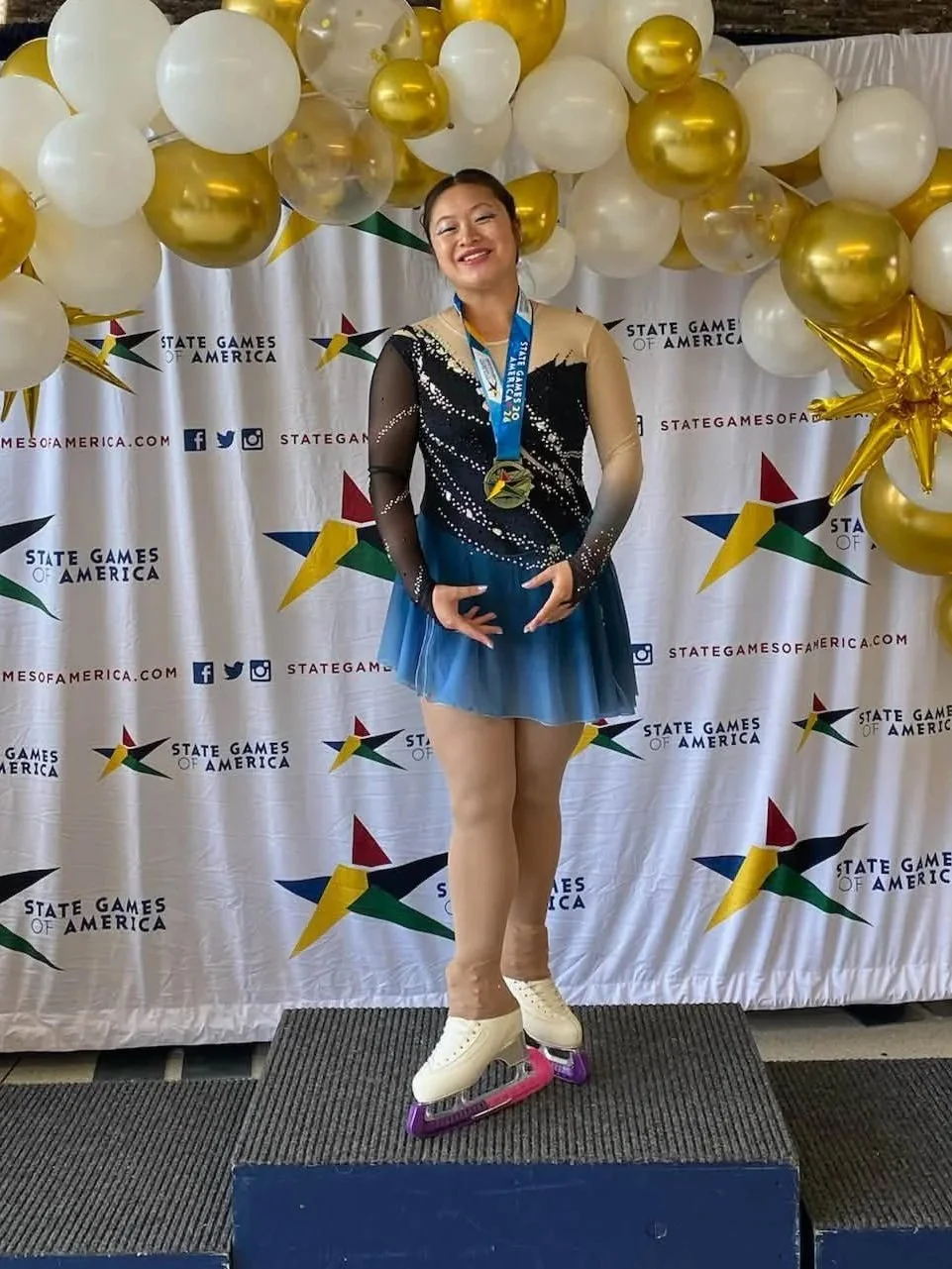 Congratulations Lily on first place at State Games of America!