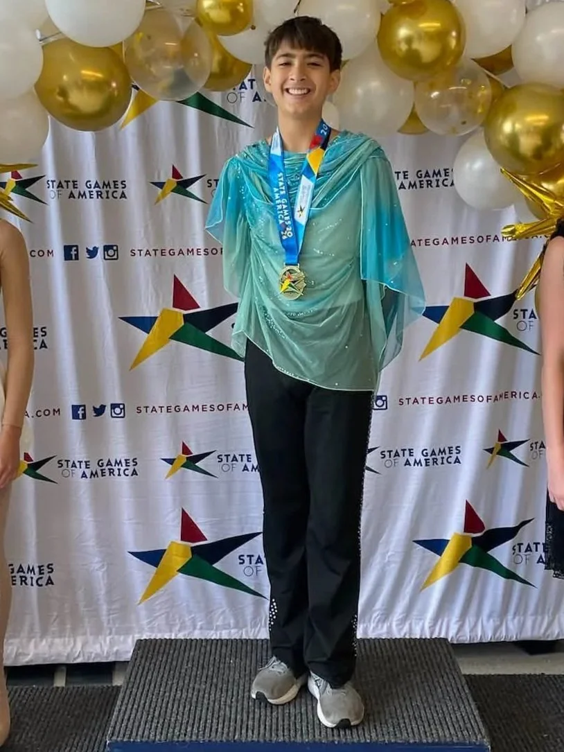 Congratulations Aiden on first place at State Games of America!