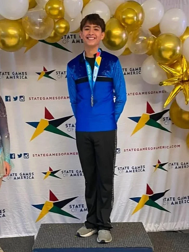 Congratulations Aiden on first place at State Games of America!