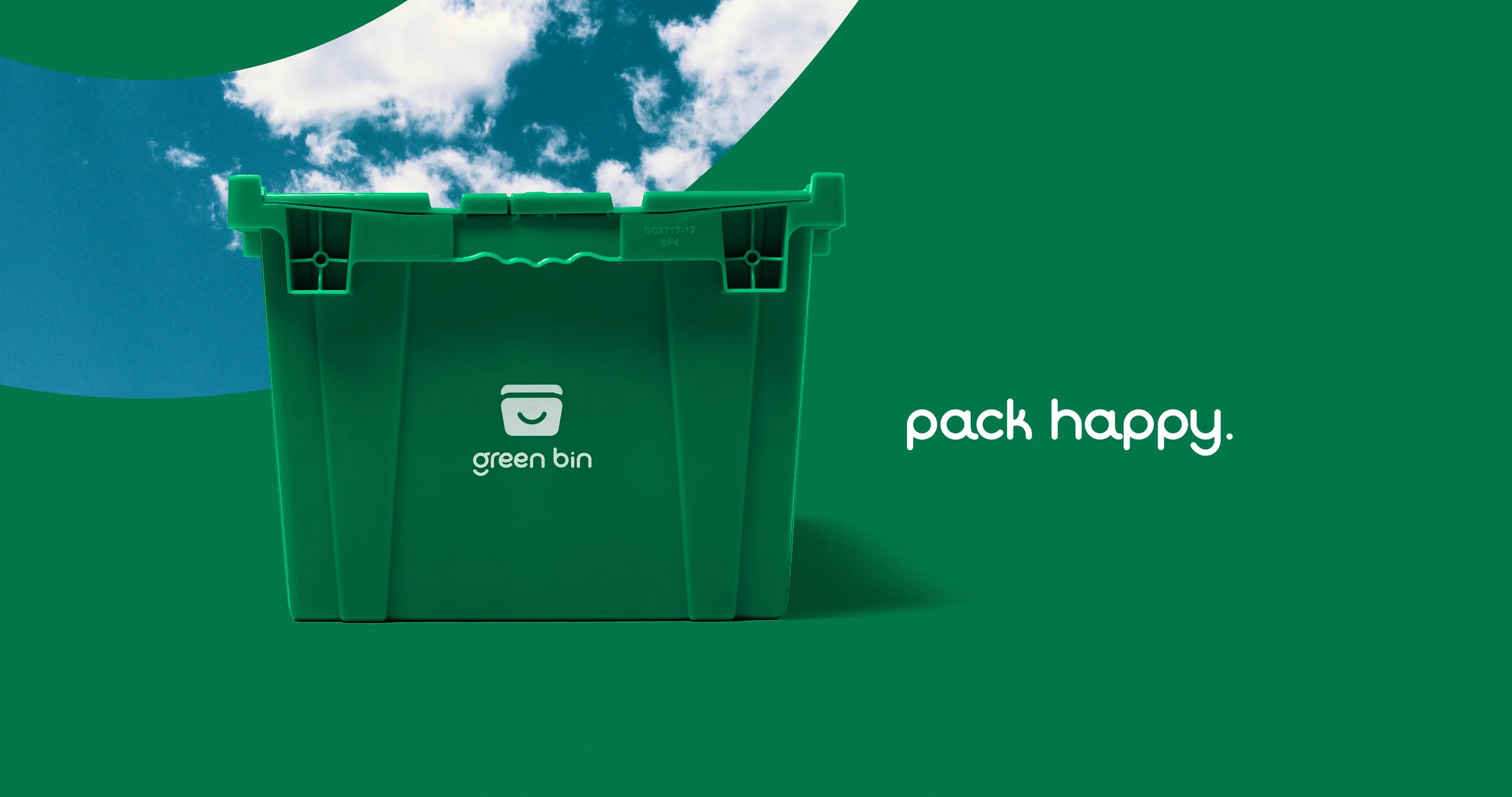  Brand identity for the sustainable alternative to cardboard moving boxes. 