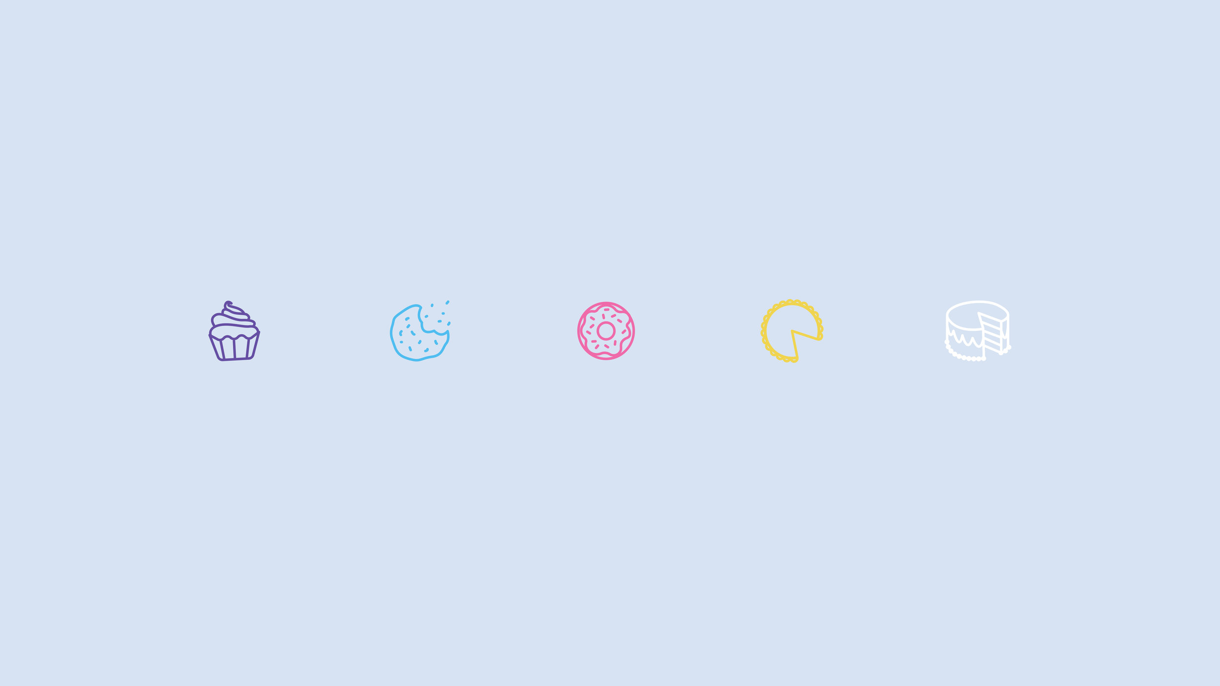  Custom icon set. 
