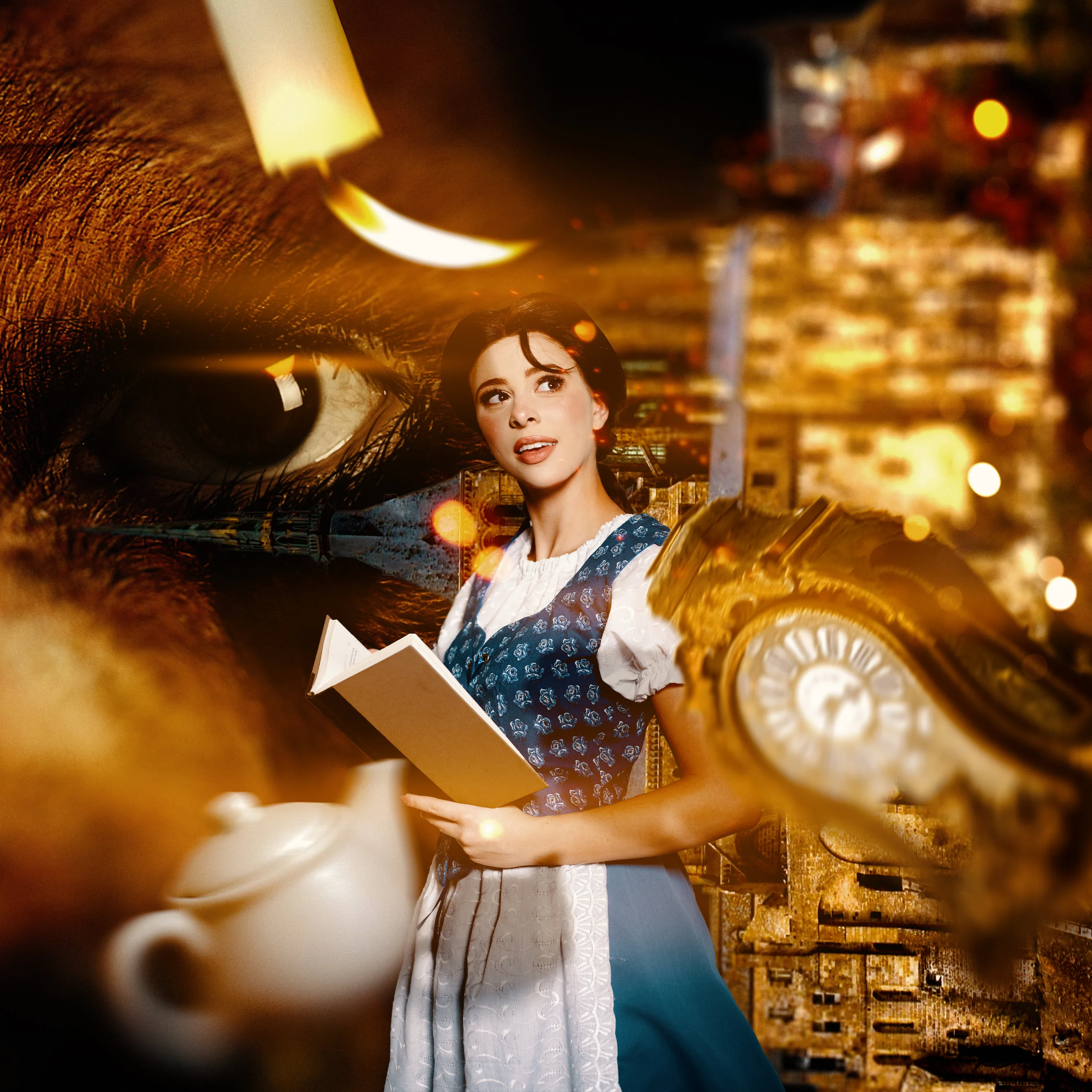 Promotional photography for “Beauty and the Beast” 