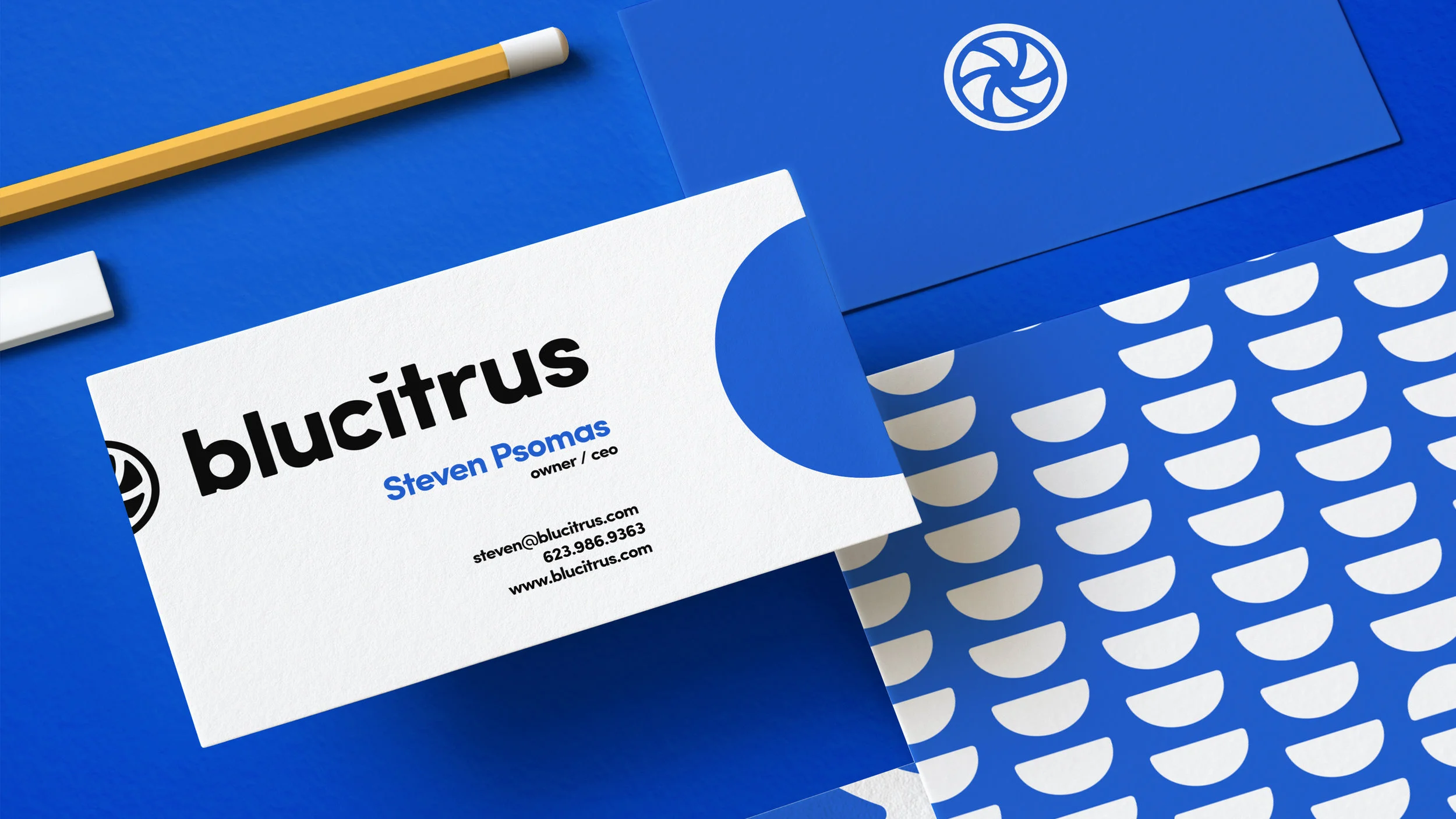  Business card design. 