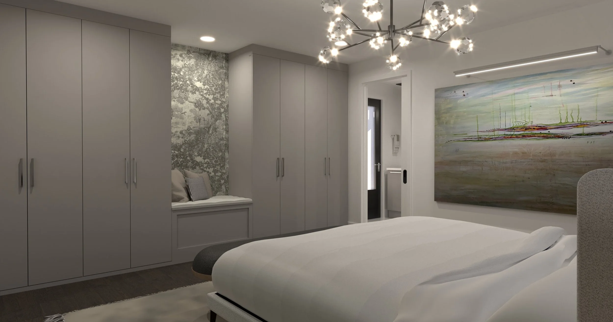 Primary Bedroom Built-in Storage