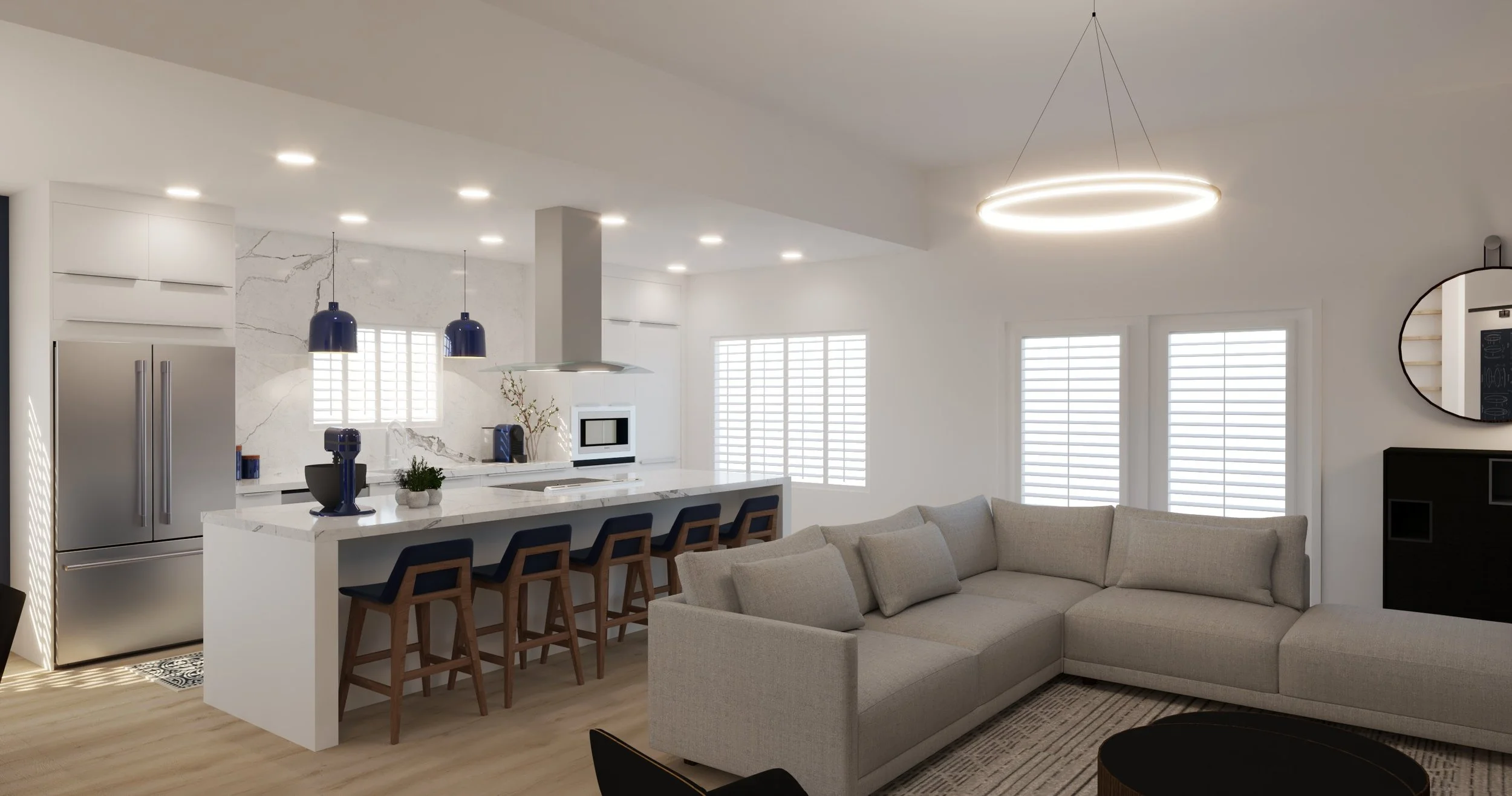 Kitchen & Living