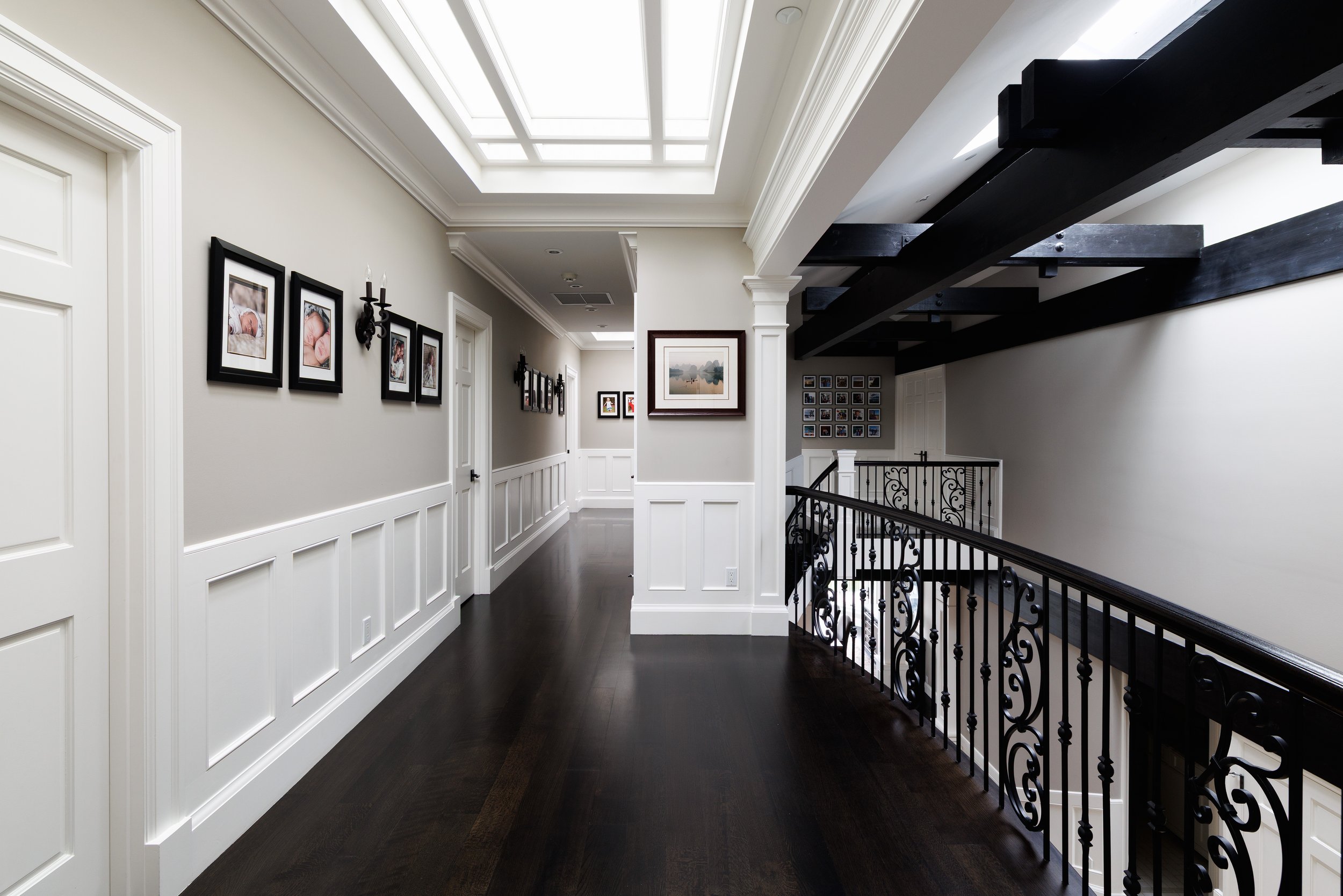 New upstairs hallway