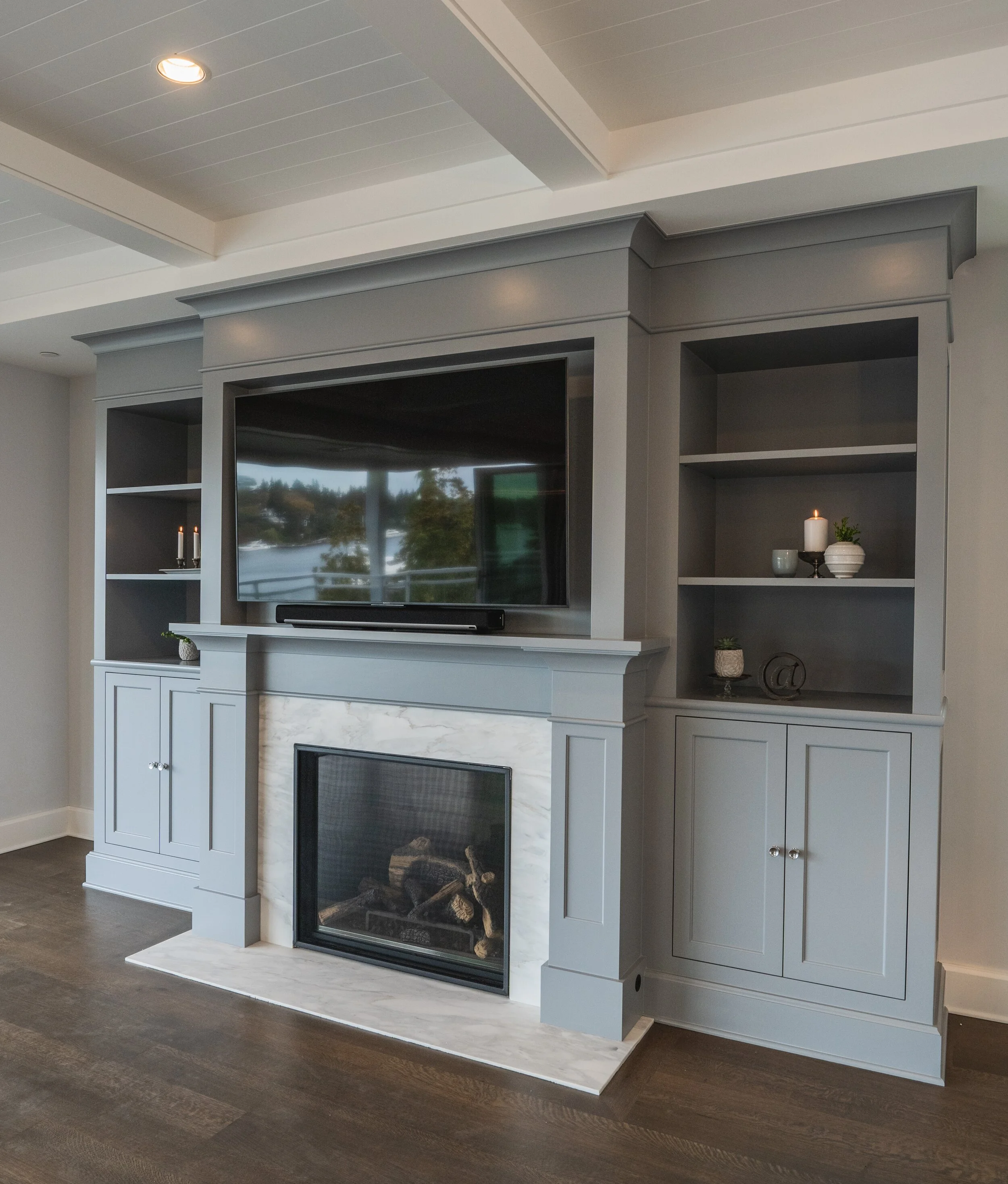 Living Room Fireplace