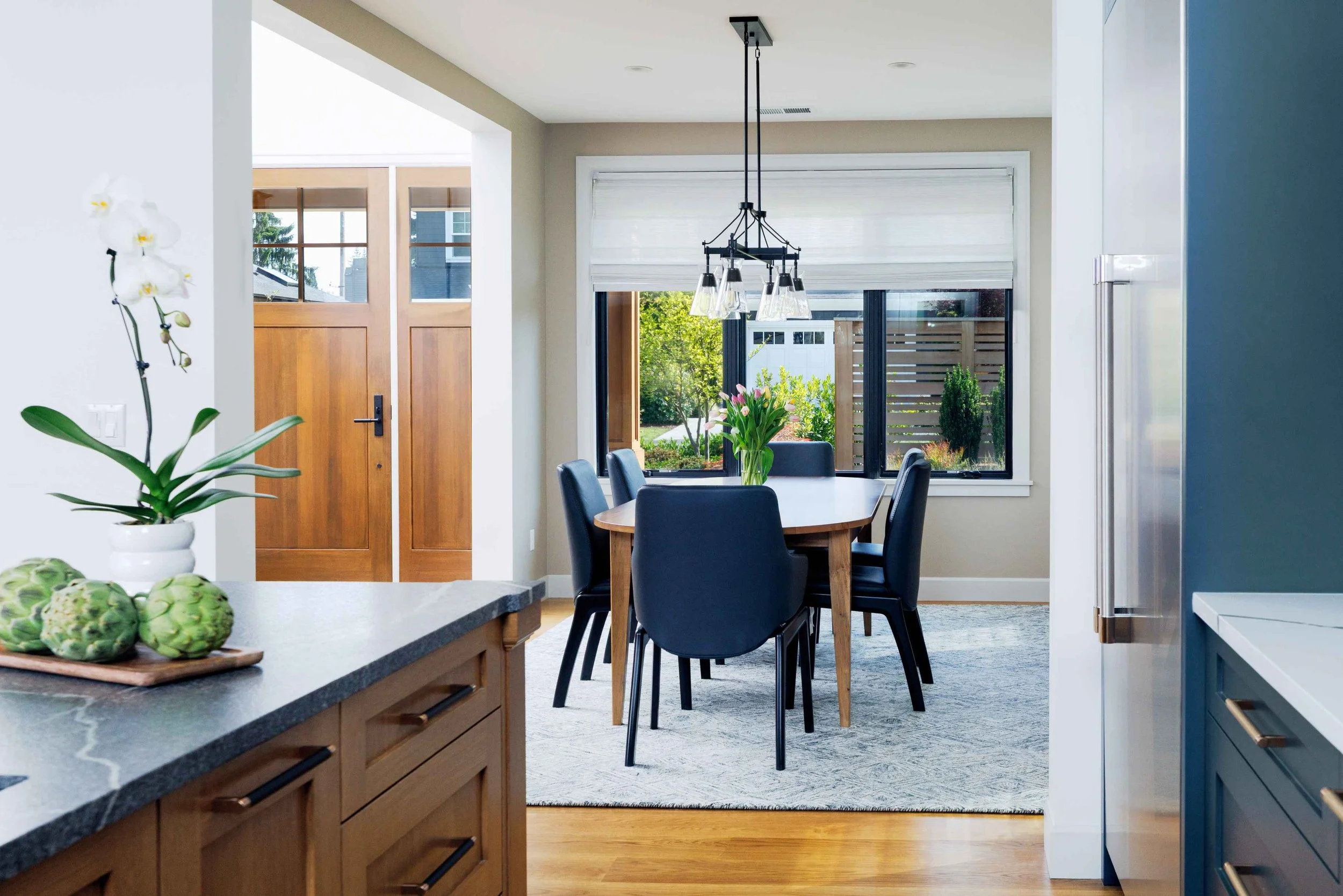 View of Dining Room from Kitchen