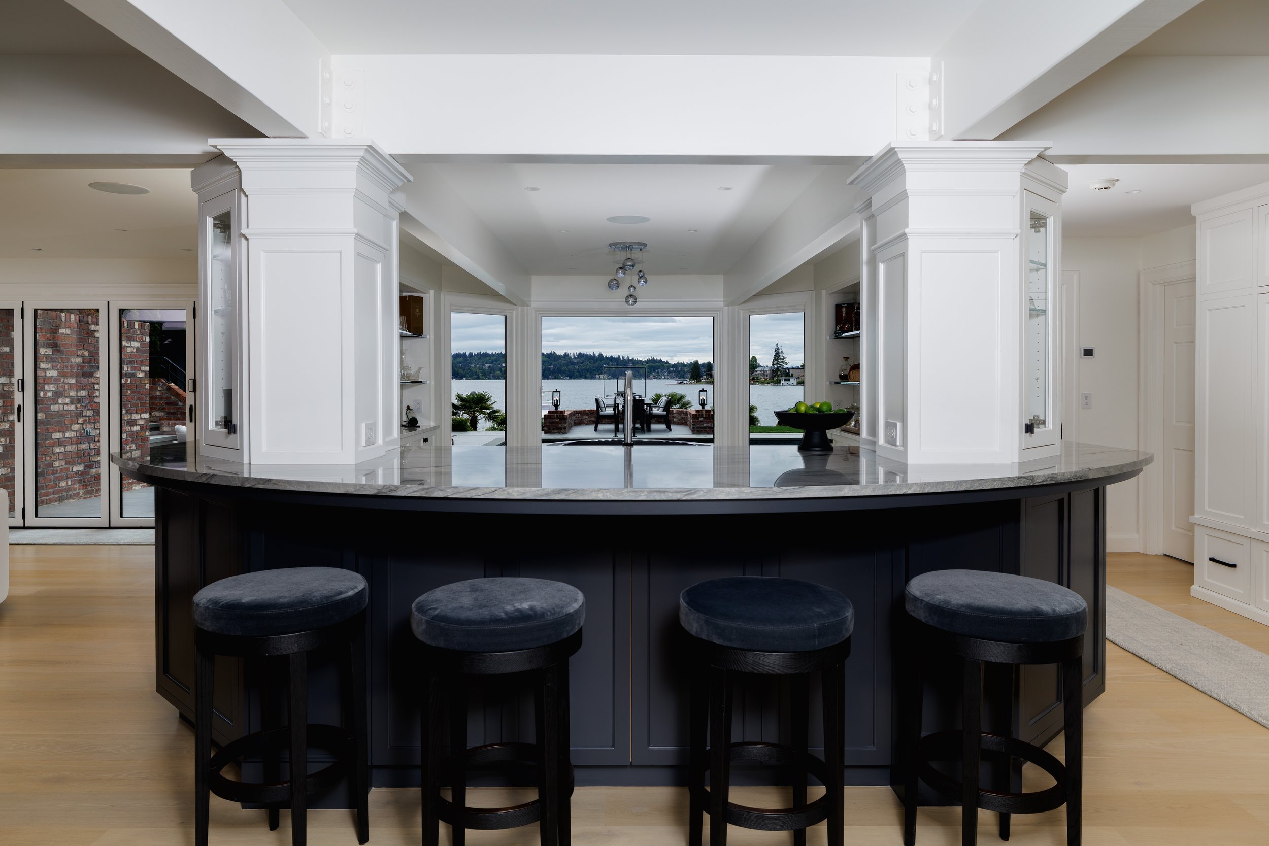 Lower level bar