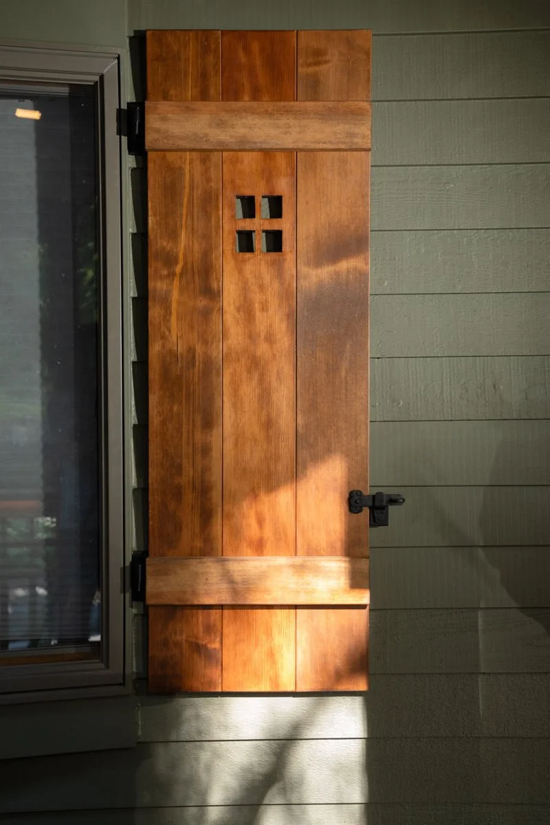 New window shutters