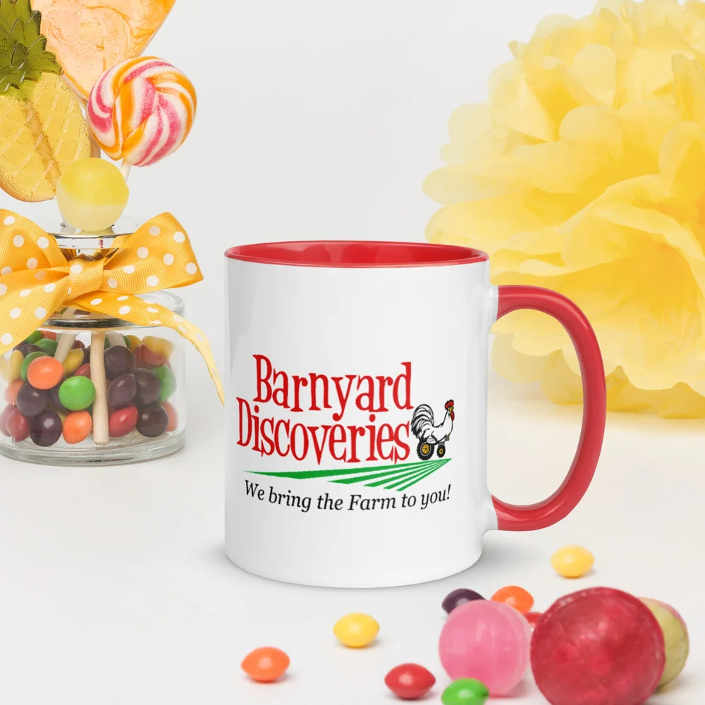 Mug with Color Inside  Barnyard Discoveries