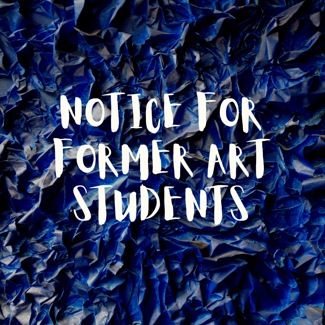 Art Department Notice