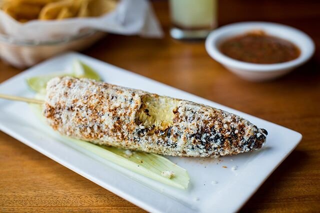 Who took a bite of my elote?! Oh wait.... that was me. I got so lost in the delicious flavor, I blacked out for a minute. 🤷🏻&zwj;♀️
.
#centrococina #elote #eatersacramento #exploresacramento #midtownsac #eatsacramento #sacfarm2fork #igersac #sacfoo