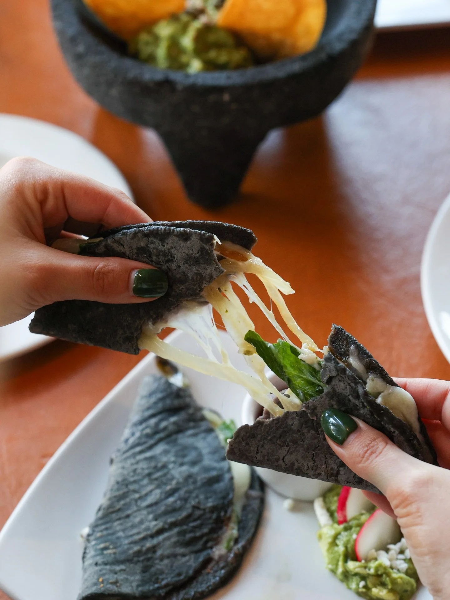 Serving up oozy, melty magic in every bite&mdash;Centro&rsquo;s blue corn quesadillas are the moment ☀️