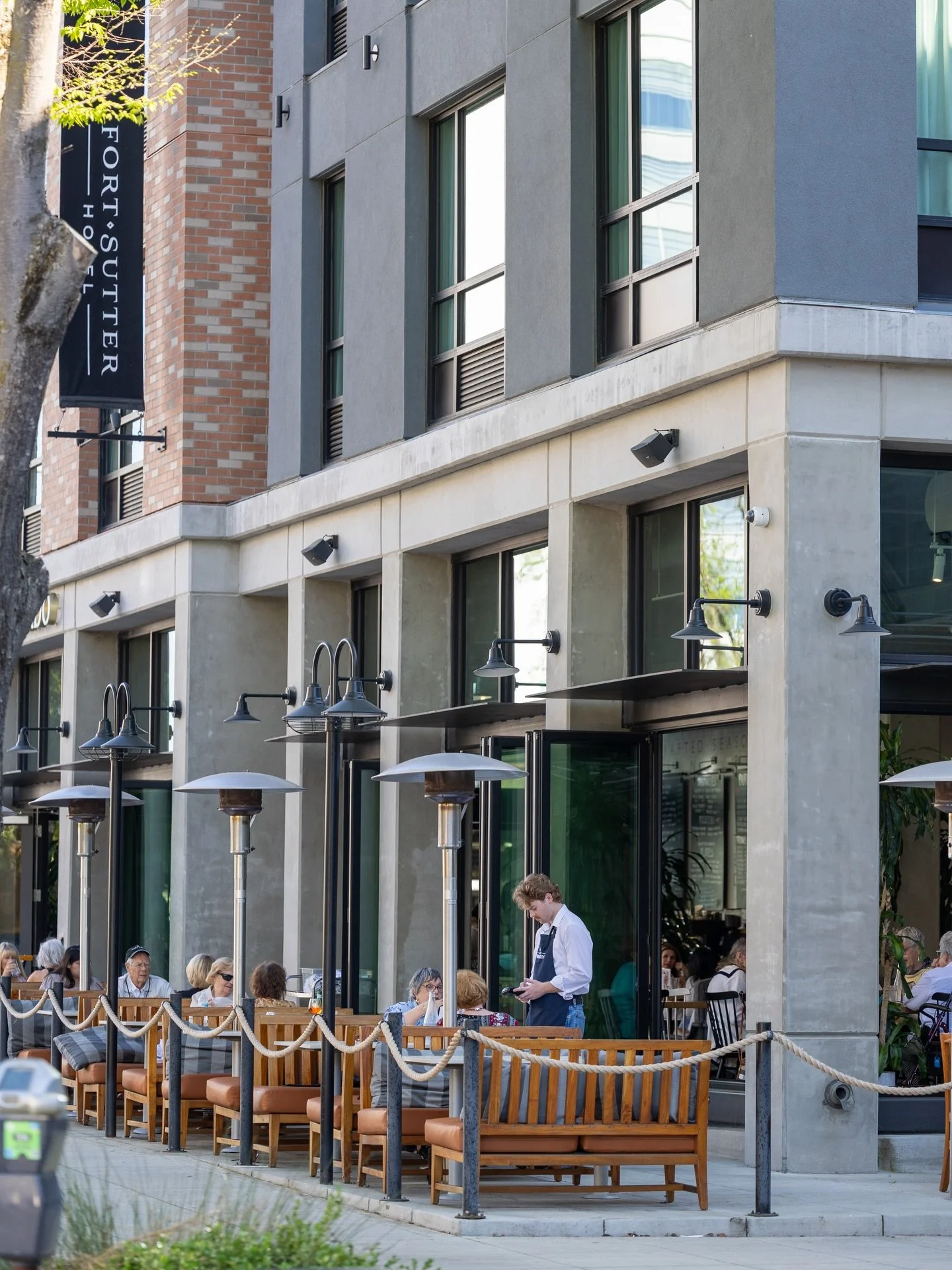 The kind of sandwich you think about later, Cubano citrus roast pork, smoked ham, Jarlsberg, pickles, mustard, chipotle aioli on ciabatta.