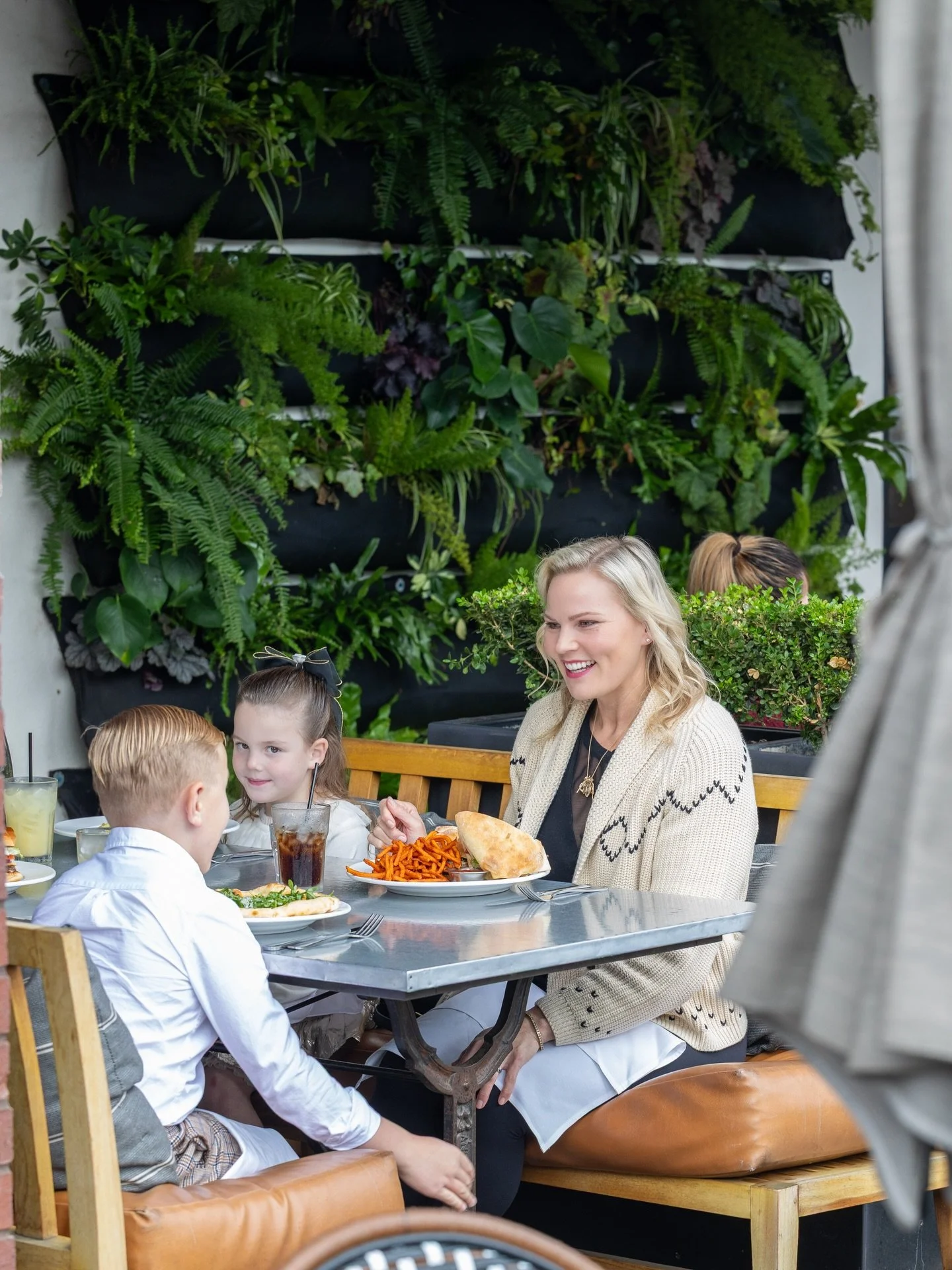 Lunch at Cafe Bernardo with the ones who matter most good food, easy moments, and a table full of smiles.