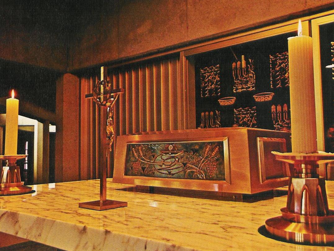 Tabernacle Design, St Matthew's Catholic Church, San Mateo, California