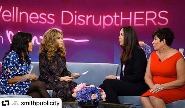 #repost @smithpublicity
・・・
#ICYMI: @highhealsbiz Authors Gina Dubee and Dr. Lisa Apgar were featured as Wellness DisruptHERS on @todayshow! Watch their interview with @mariashriver and @sheinelle_o to find out how their changing the business of Cann