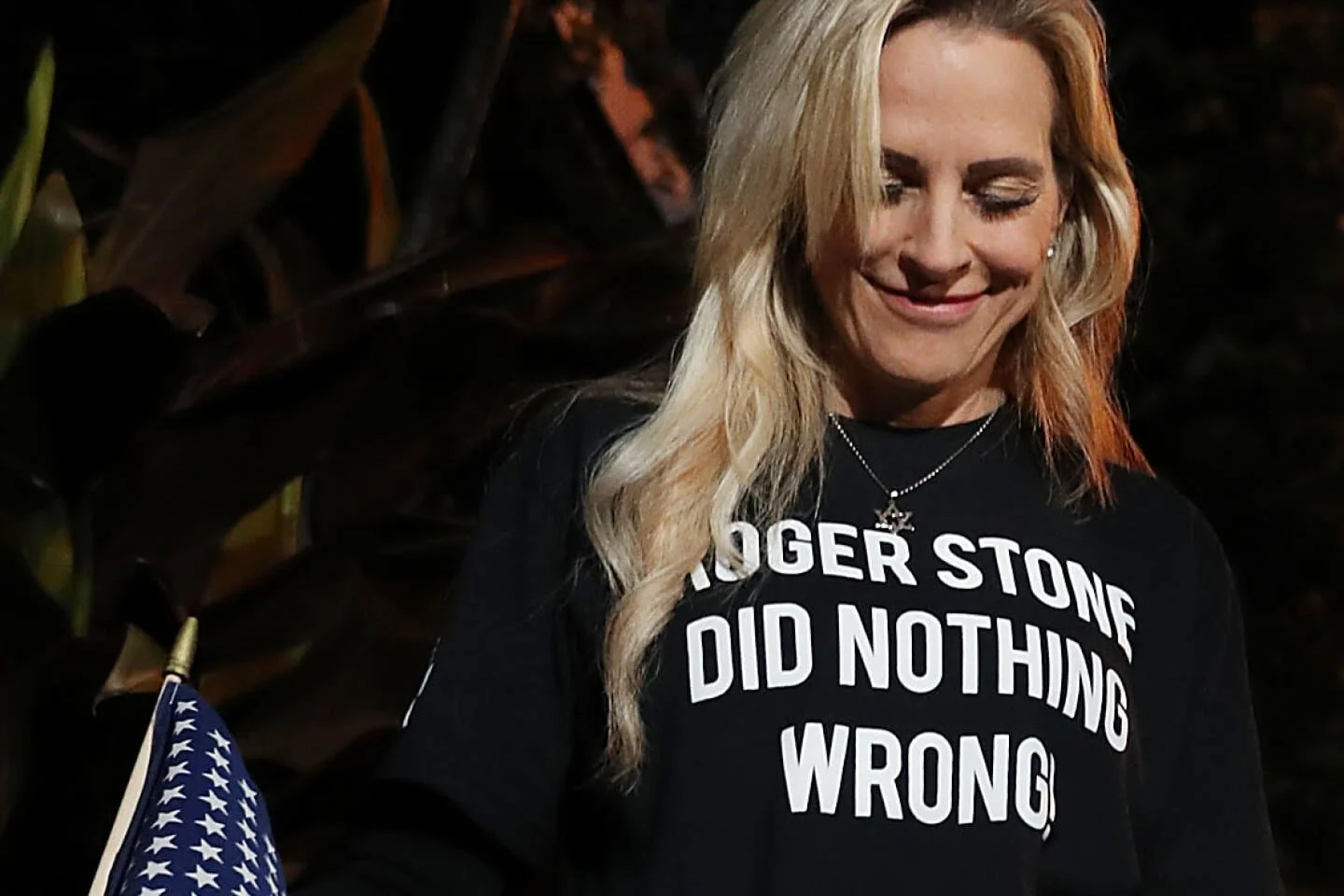 A pro-Trump media personality was sentenced to prison for fraud. She called it a ‘witch hunt.’
