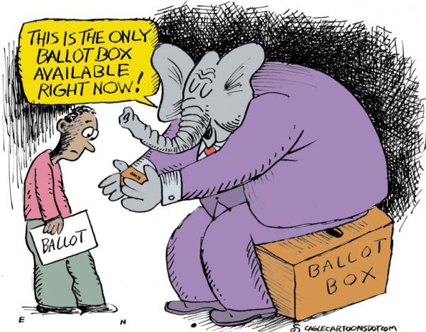 After Losing by 7 Million in 2020, Republican voter suppression kicks into high gear