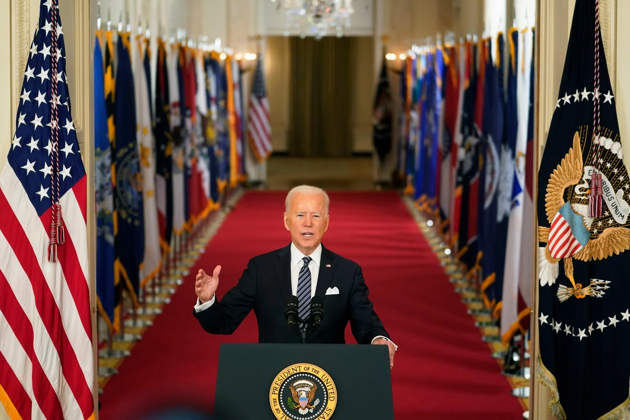 Biden slams Trump — but offers hopeful message — in first prime-time address to the country