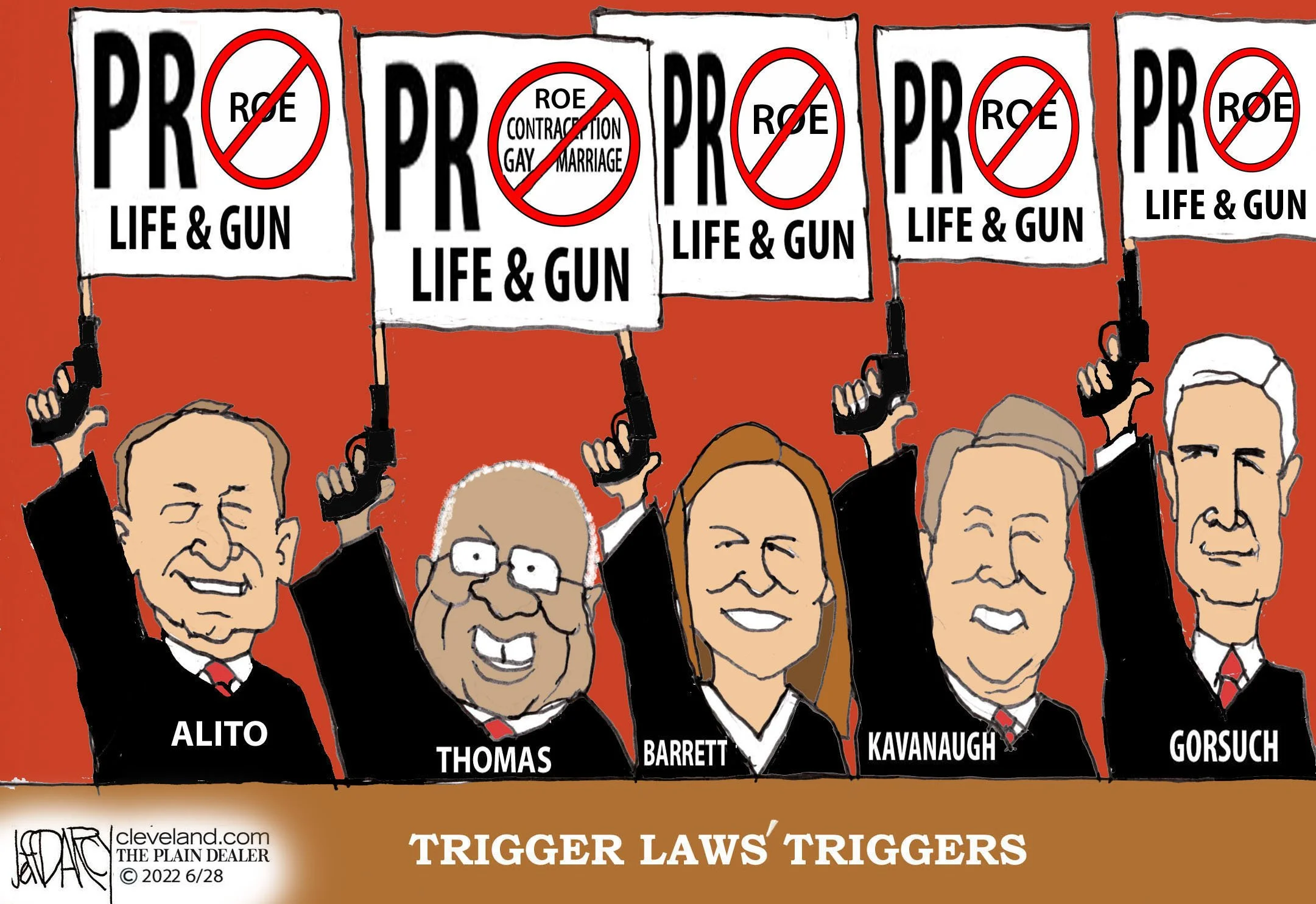 Mass shooters celebrate while Republicans vow to protect us from librarians and history teachers