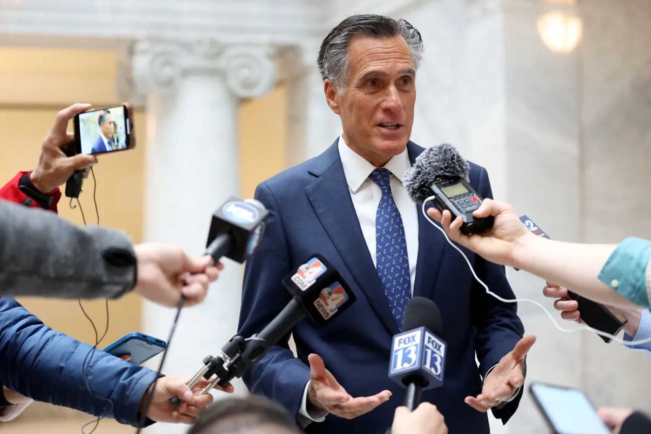 ‘Loony right’: Mitt Romney calls Marjorie Taylor Greene’s call for national divorce ‘insanity’