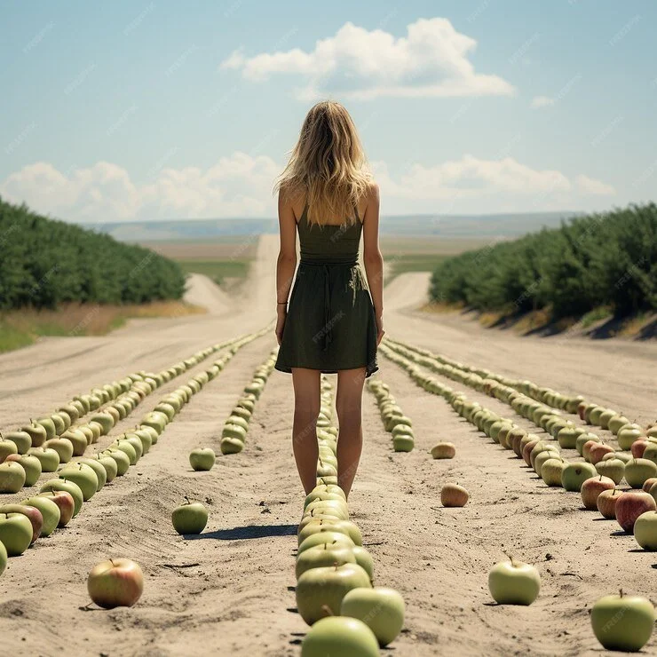 The road apple and the tree