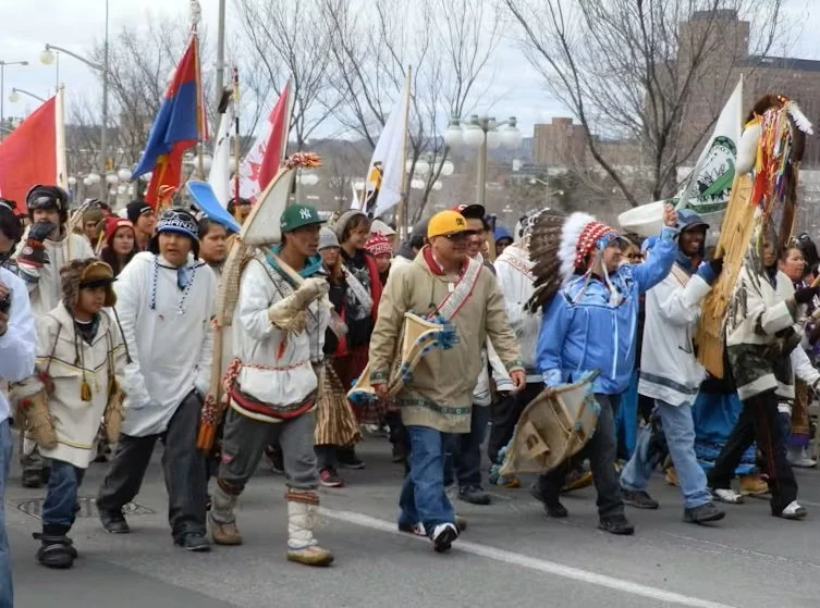 When Indigenous activists walk the land to honor their past and reshape their future