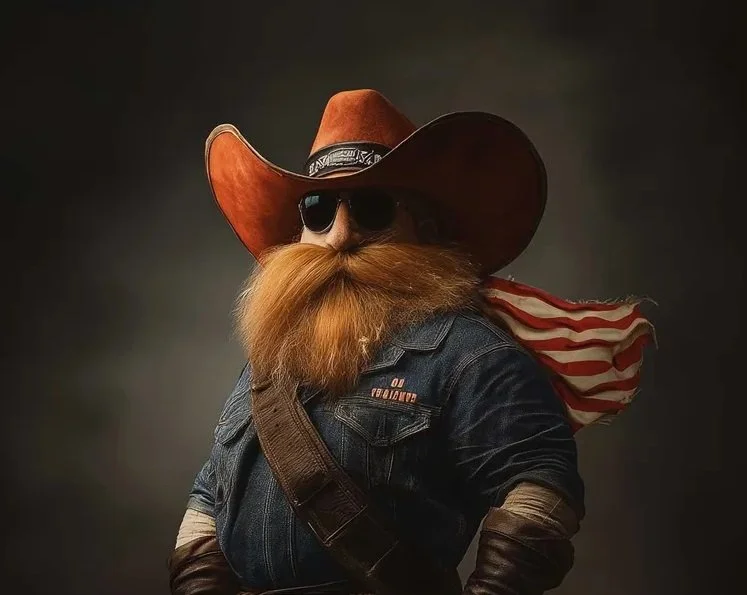 On Murica's Reality TV Show, Dim-witted Trump plays golfing Yosemite Sam 