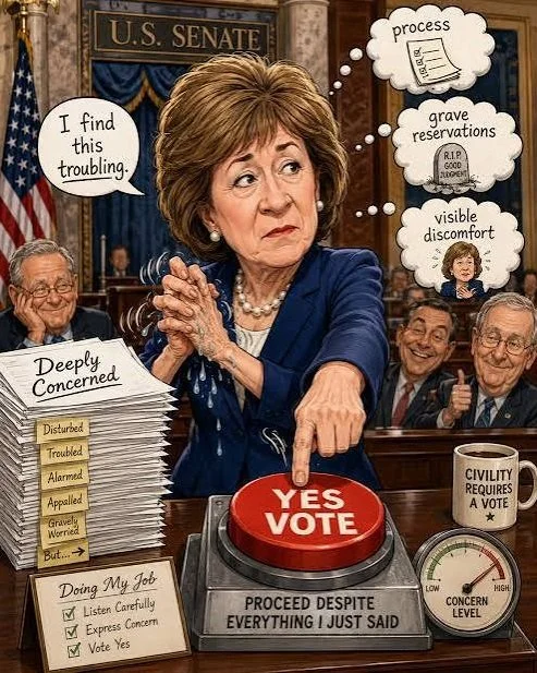 The FBI Anti-Corruption Squad Was Circling Susan Collins — Until Trump Got in the Way