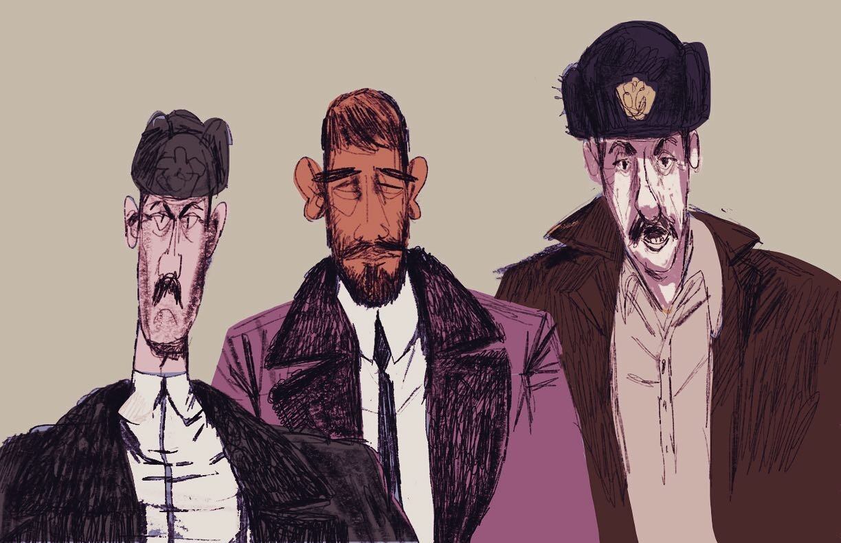 Some desk sketches.💥#sketch #artistsoninstagram #twspencer #fargo