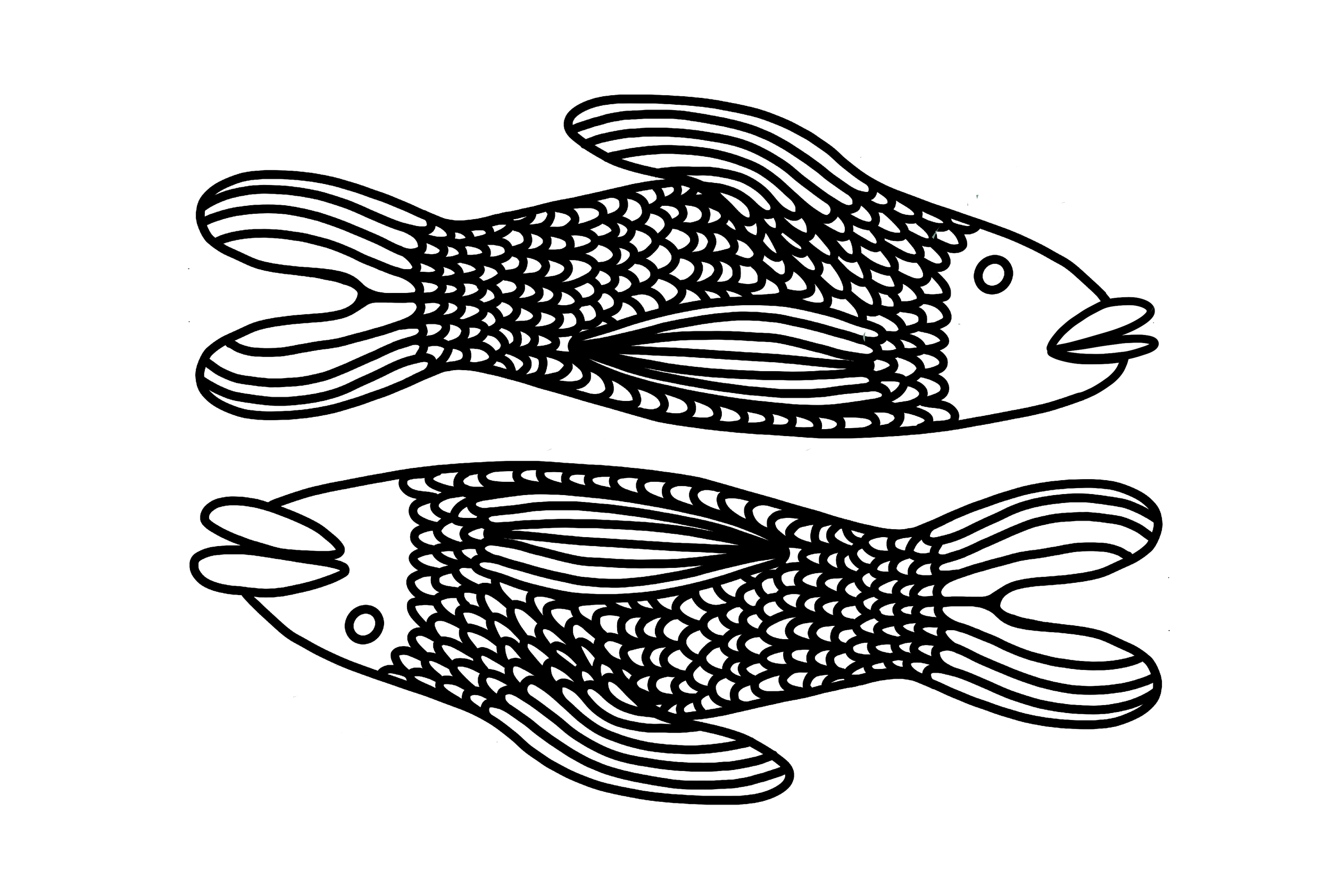 Fish Illustration Simple Sam Hanson Doodle Design.png