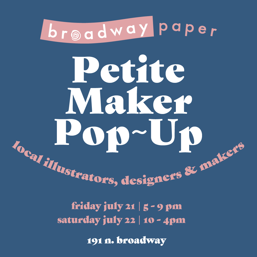 Poster | Print & Digital | Broadway Maker Pop-Up