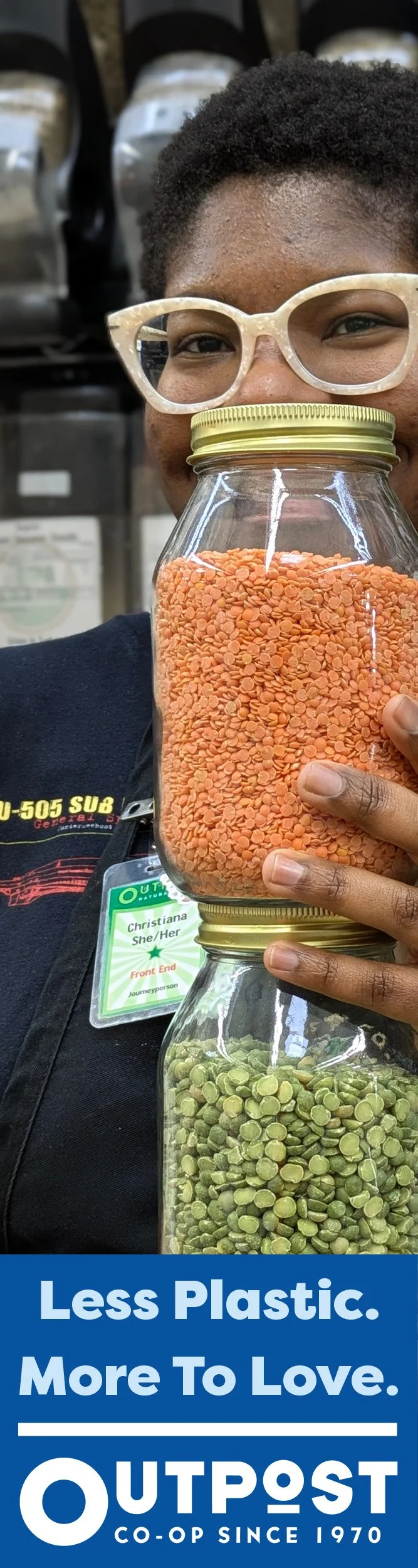 Ad - Bulk: Less Plastic, More To Love - Outpost