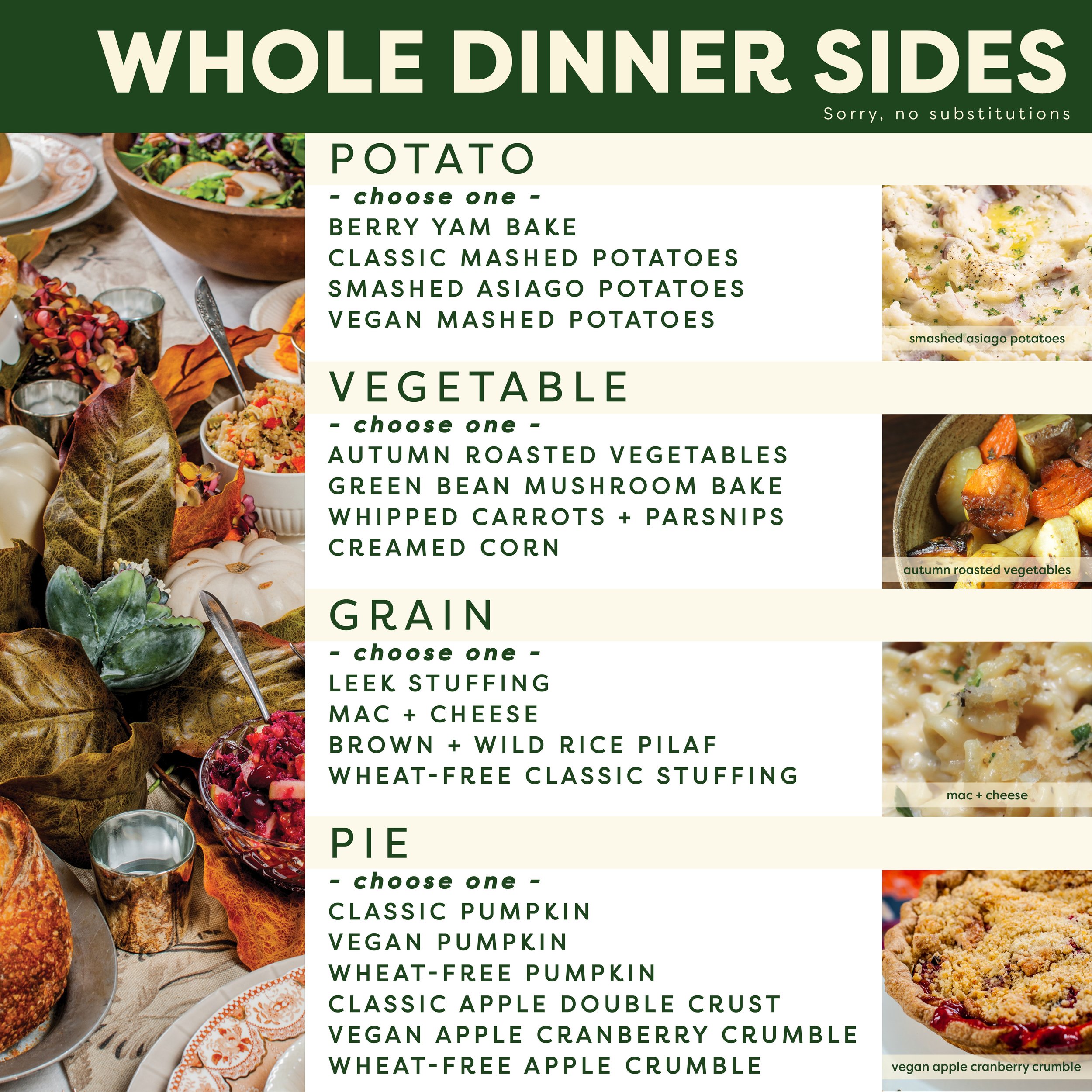 Menu - Thanksgiving - Outpost