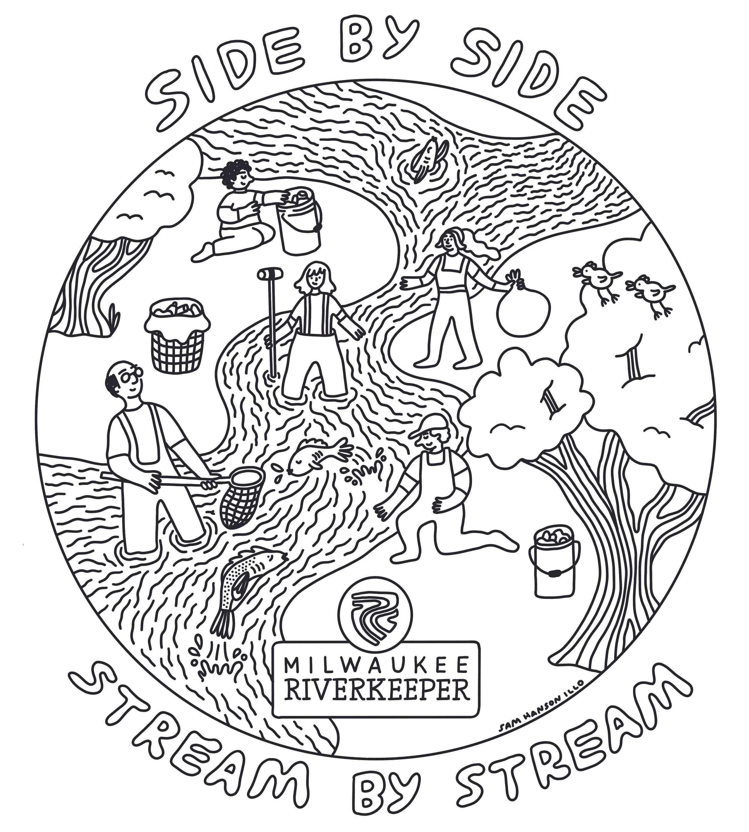 T-Shirt Design | Milwaukee Riverkeeper 2026