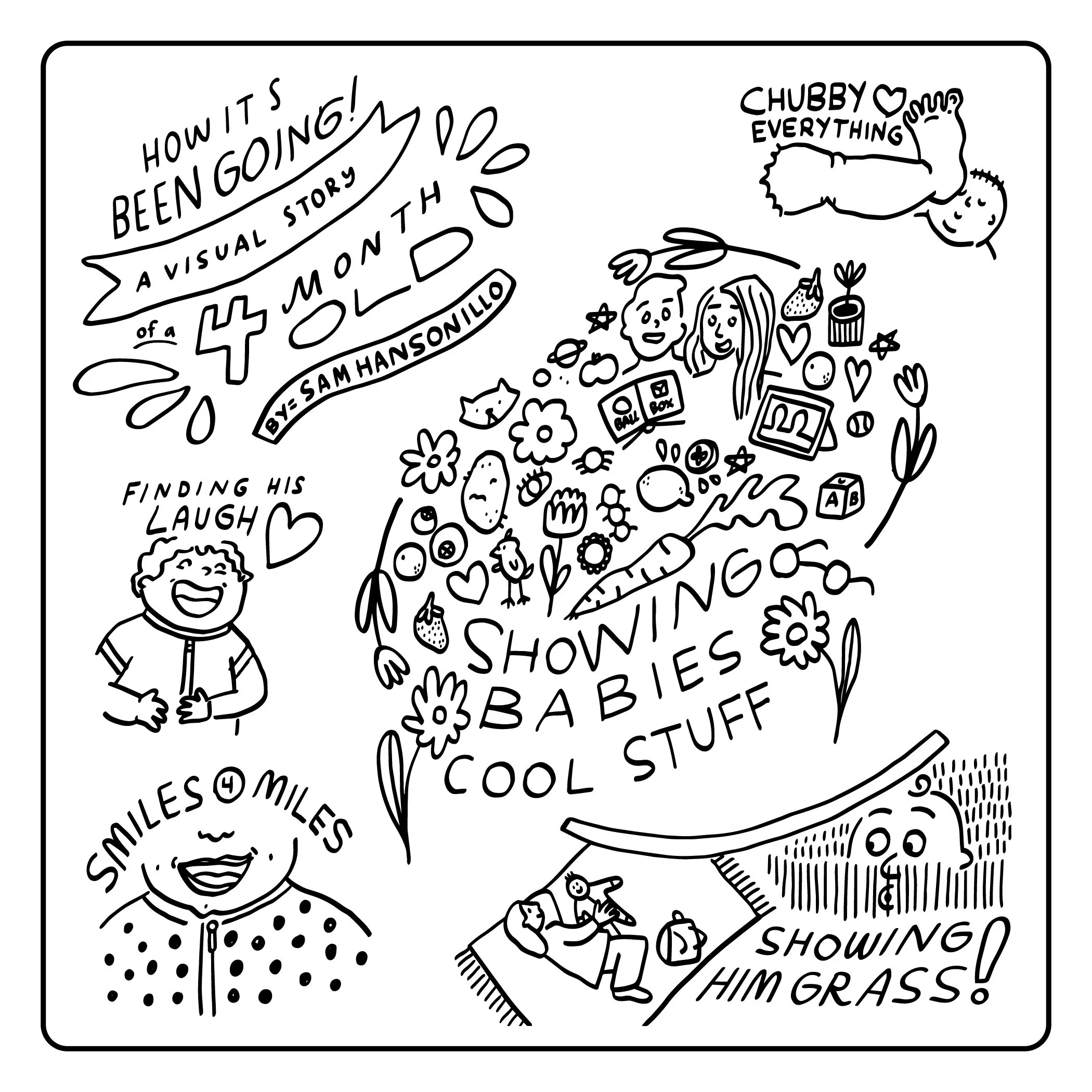 Comic - 4 Month Old Baby