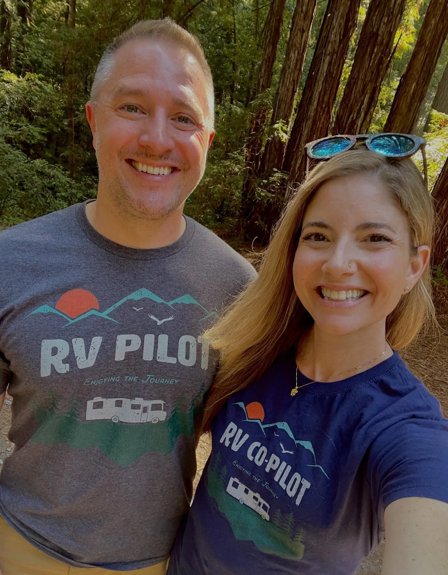 Happy Thanksgiving from the co-pilot seat&mdash;out on the open road, one of my favorite places to be, with the best pilot by my side. 🚌 

Through it all, I&rsquo;ve been reminded of the importance of staying grounded in gratitude and &ldquo;enjoyin