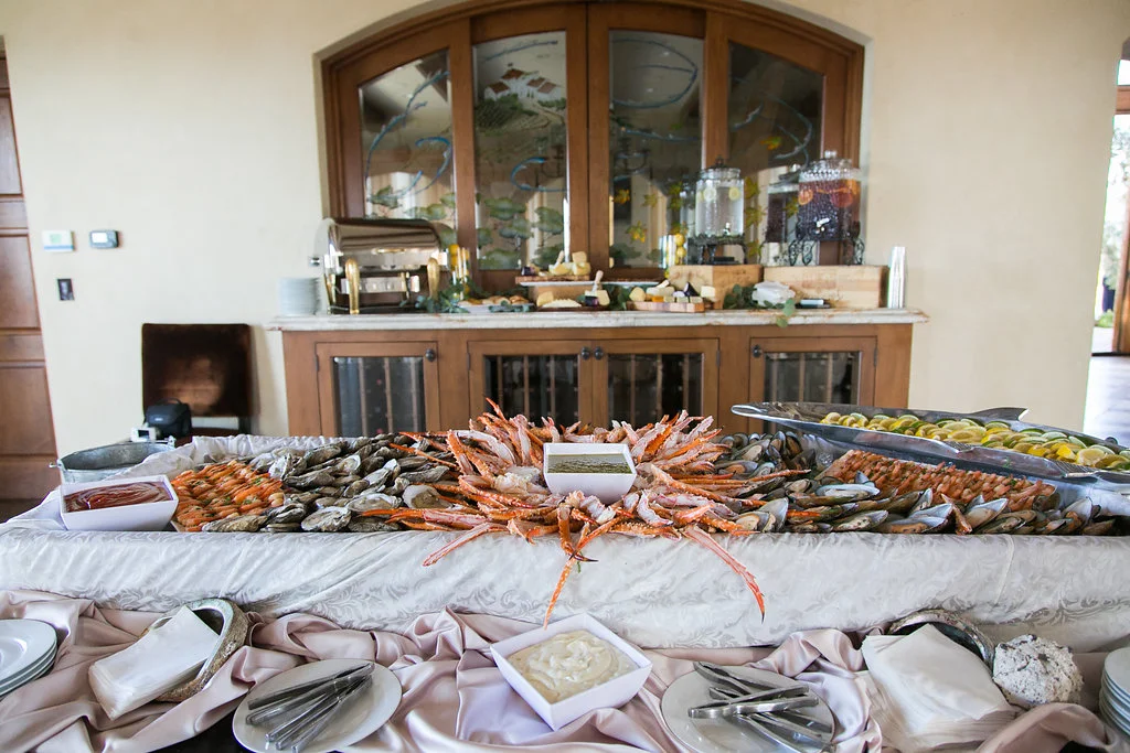 Malibu Rocky Oaks Wedding - Seafood Extravaganza
