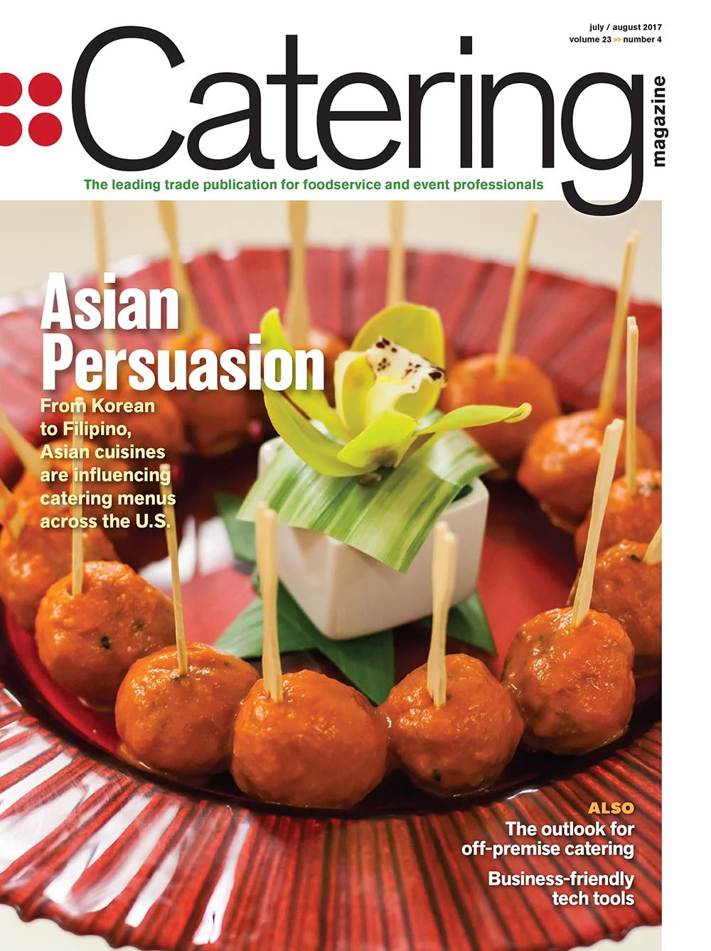 Catering Magazine features Summit Event Catering