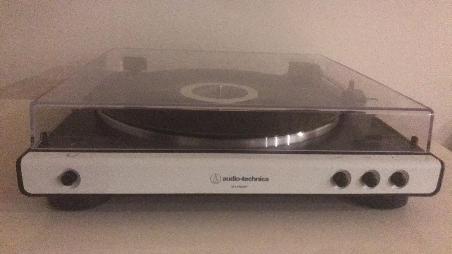 'I received this record player from my friends in early 2021 and I have used it ever since. A record player was always something that I really wanted, but there was a hesitancy in buying it for myself because it was a big investment in terms of money