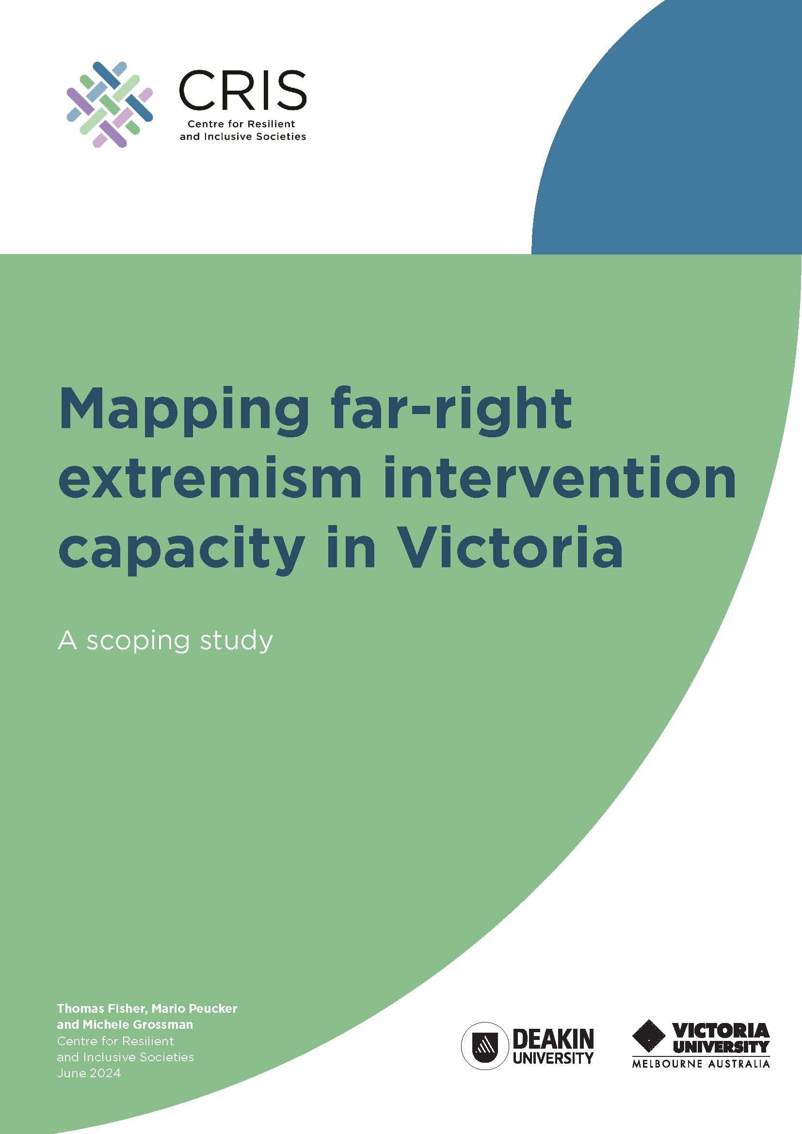 Mapping far-right extremism intervention capacities in Victoria