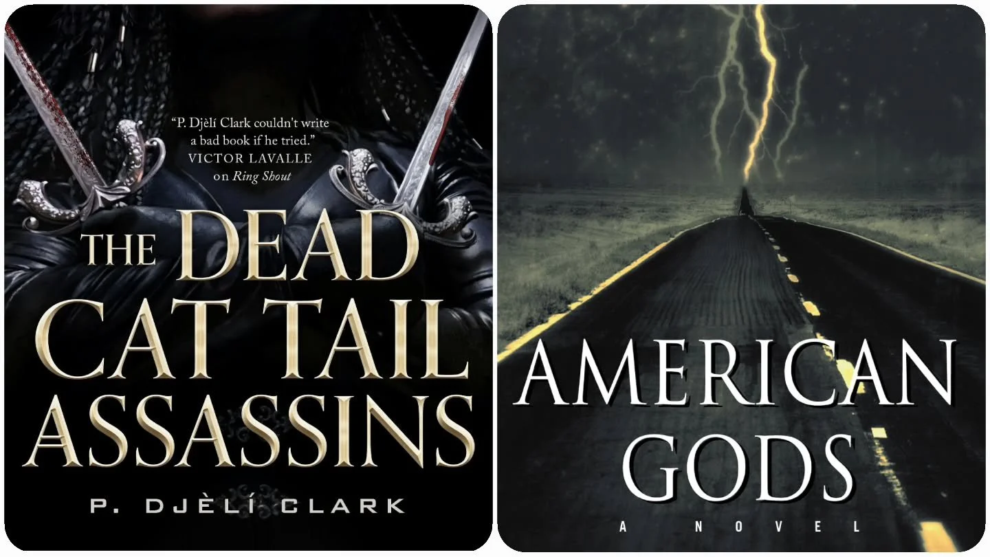 Back with another monthly #blog update!
Kicked off 2025 by finally finishing 'American Gods,' in addition to checking out 'The Dead Cat Tail Assassins' with my writing group's book club. Two wonderful books telling two wonderful stories.
You can re