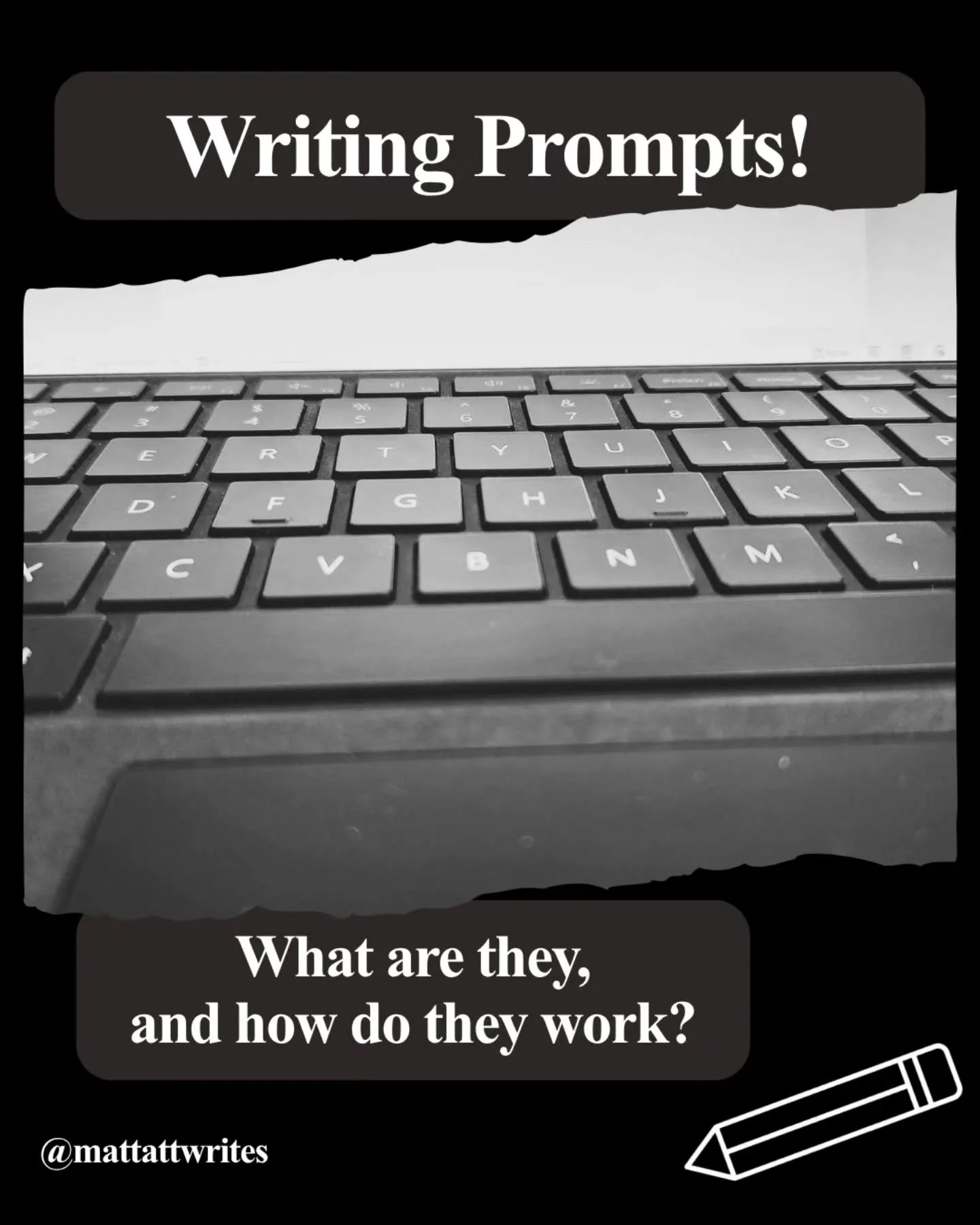 In need of new inspiration for your writing? I've got you covered.

Stay tuned every Monday for fun writing prompts that are sure to inspire!

#writersofinstagram #authorsofinstagram #writingcommunity #authorcommunity #writingcommunityofinstagram
