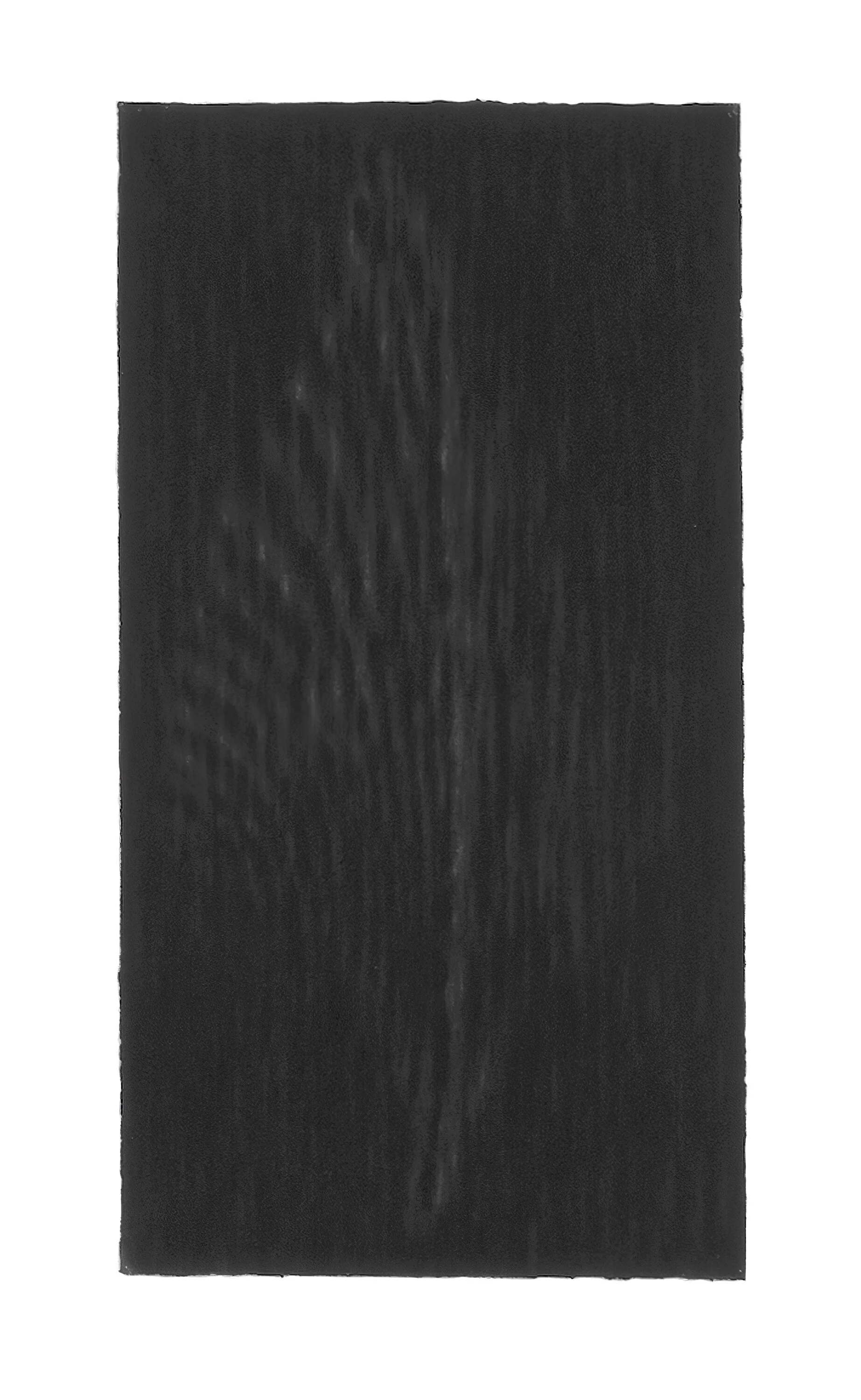  Whorl, 1987 Charcoal and pastel on paper  42” x 22” 