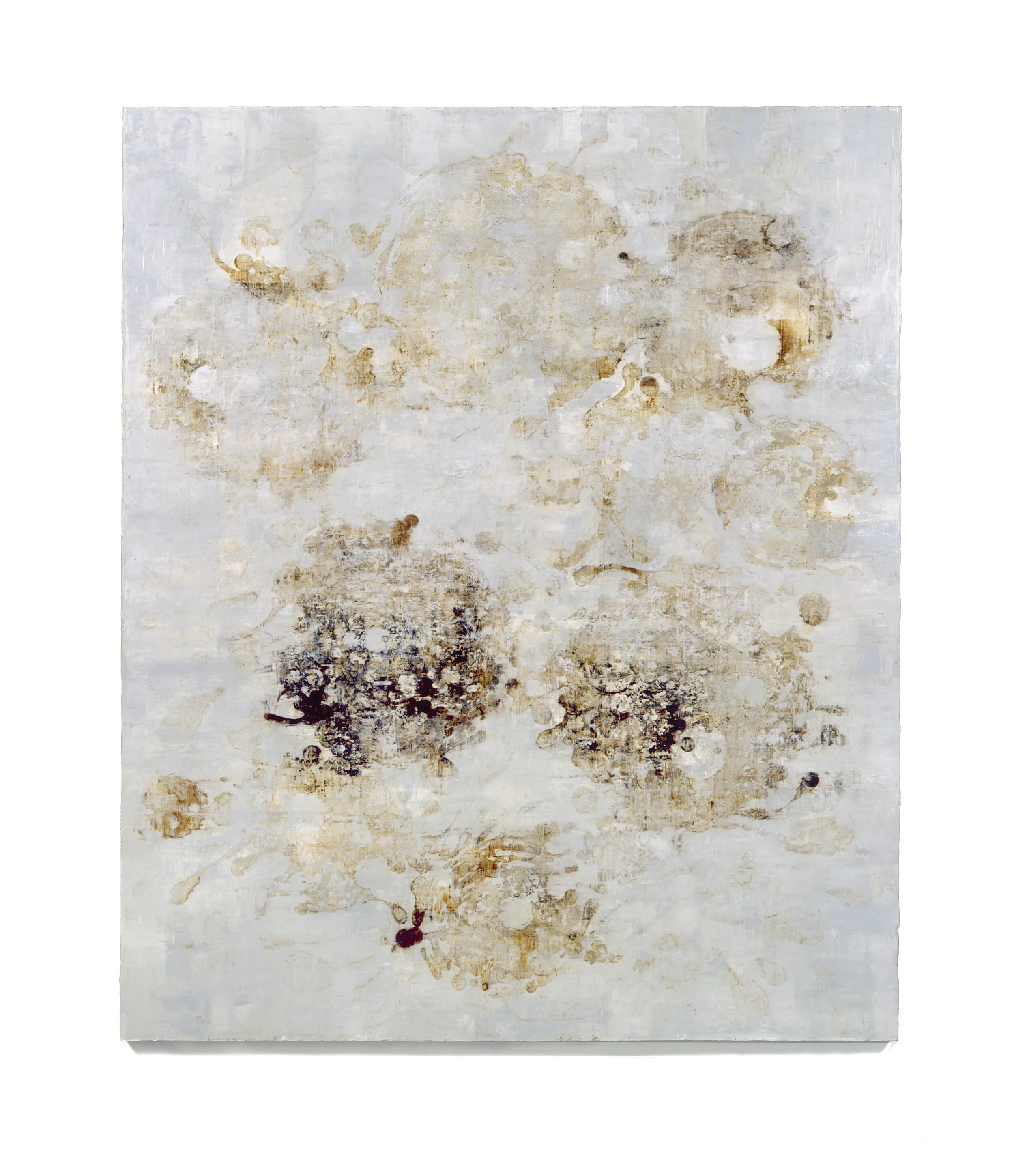  Spin Cycle, 2003 Oil, asphalt and alykd resin on canvas 96” x 84” 