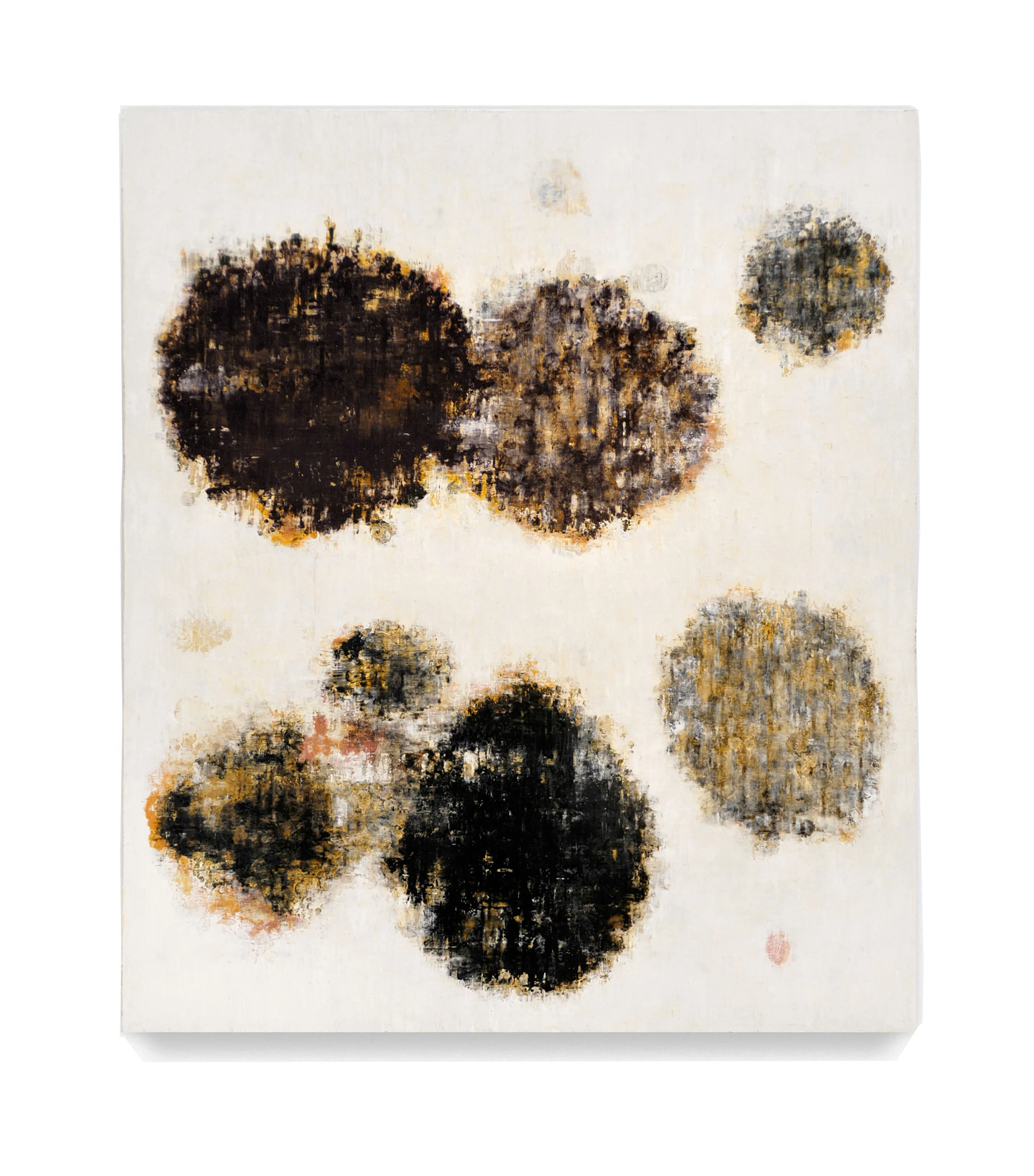  Melt, 2009 Oil, asphaltum and alykd resin on canvas 84” x 72” 