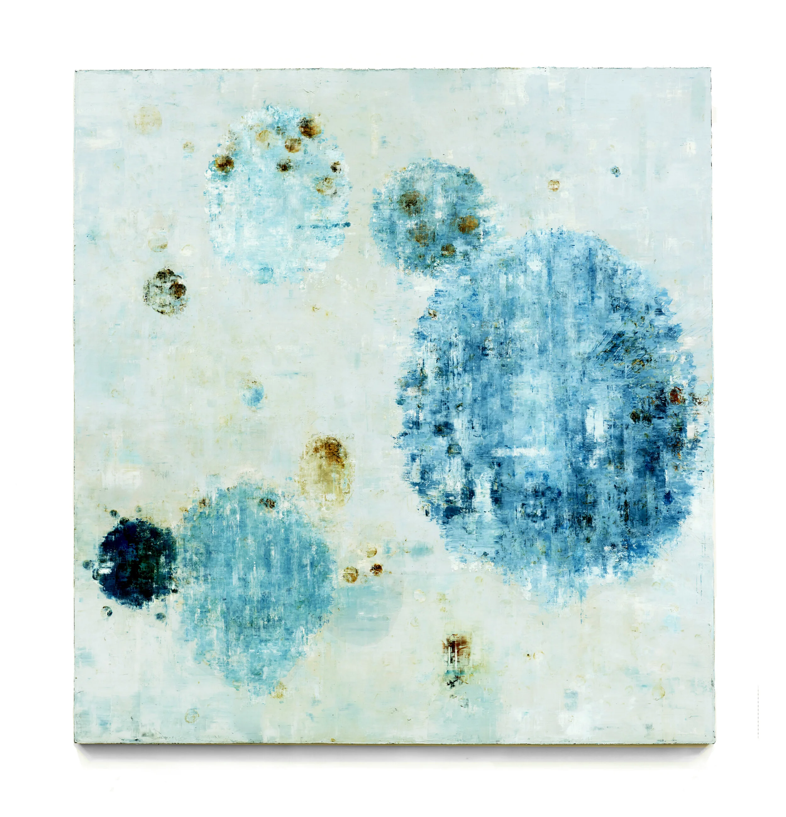  The Cold in Winter II, 2014 Oil, asphaltum and enamel on canvas 88.5” x 83” 