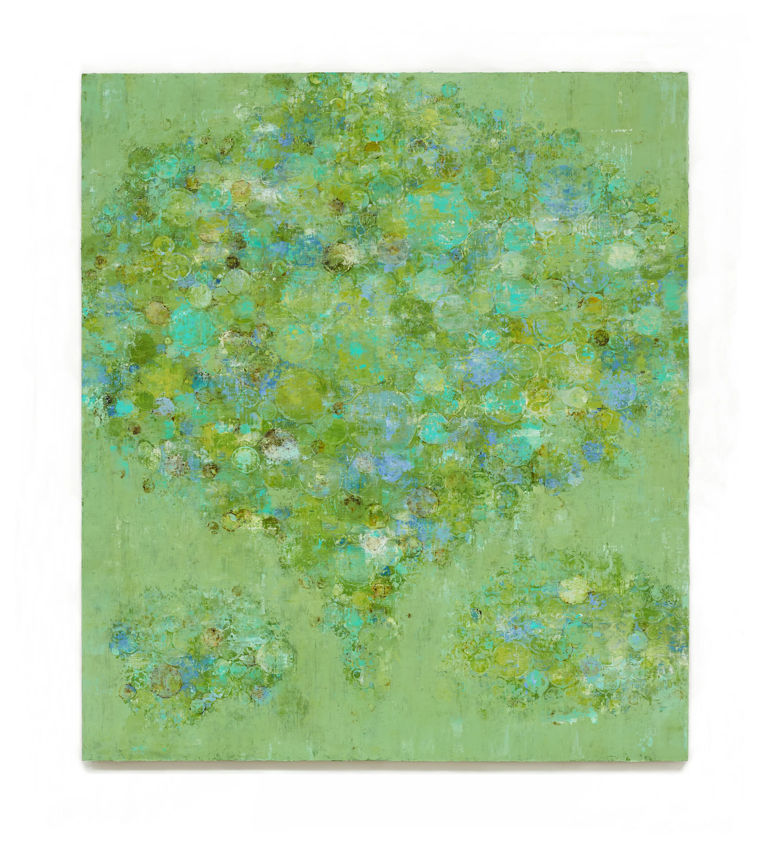  Elemental Forces VI, 2016 Oil, asphaltum and enamel on canvas 60” x 53” 